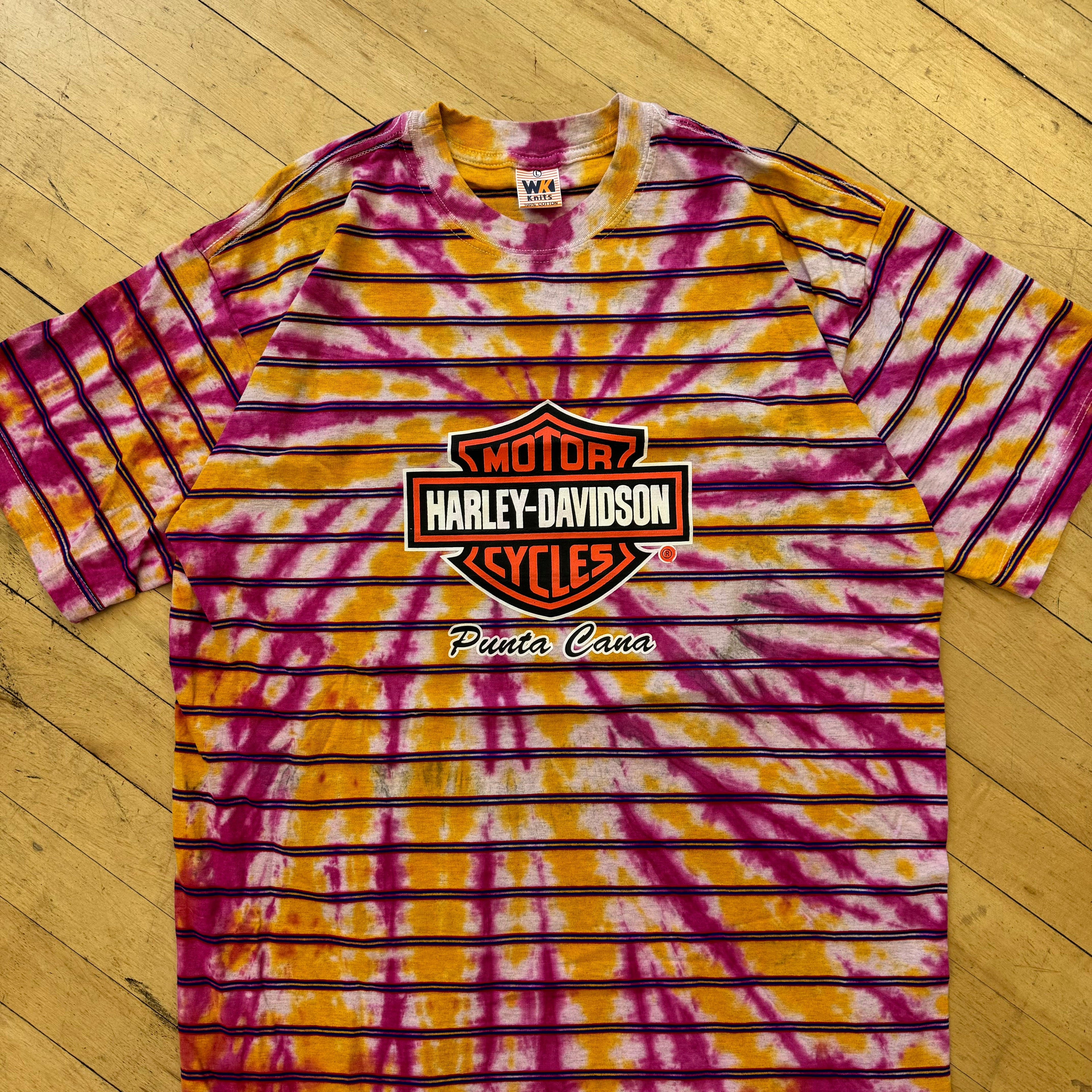 Vintage Harley Davidson Punta Cana T-shirt Sz L