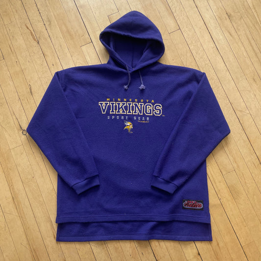 Vintage Minnesota Vikings Fleece Hoodie Sz XXL