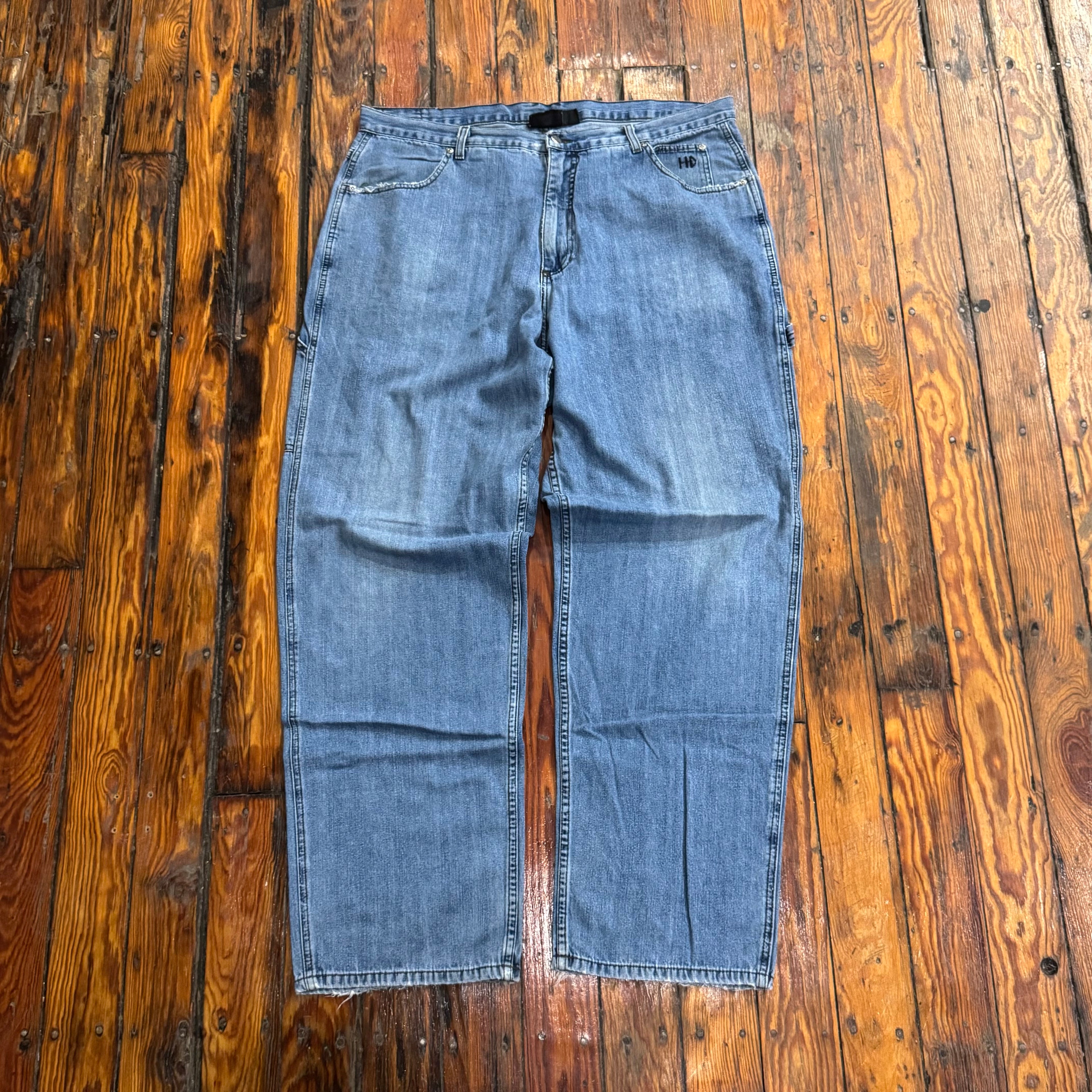 Vintage Harley Davidson Denim Jeans Sz 40