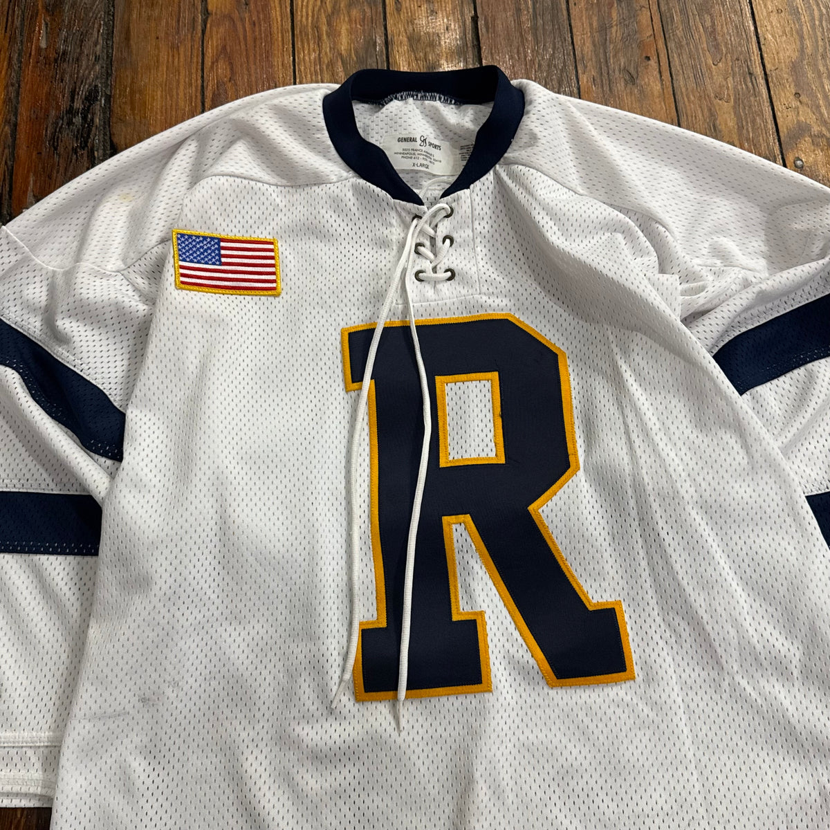 Vintage R Hockey Jersey Sz XL