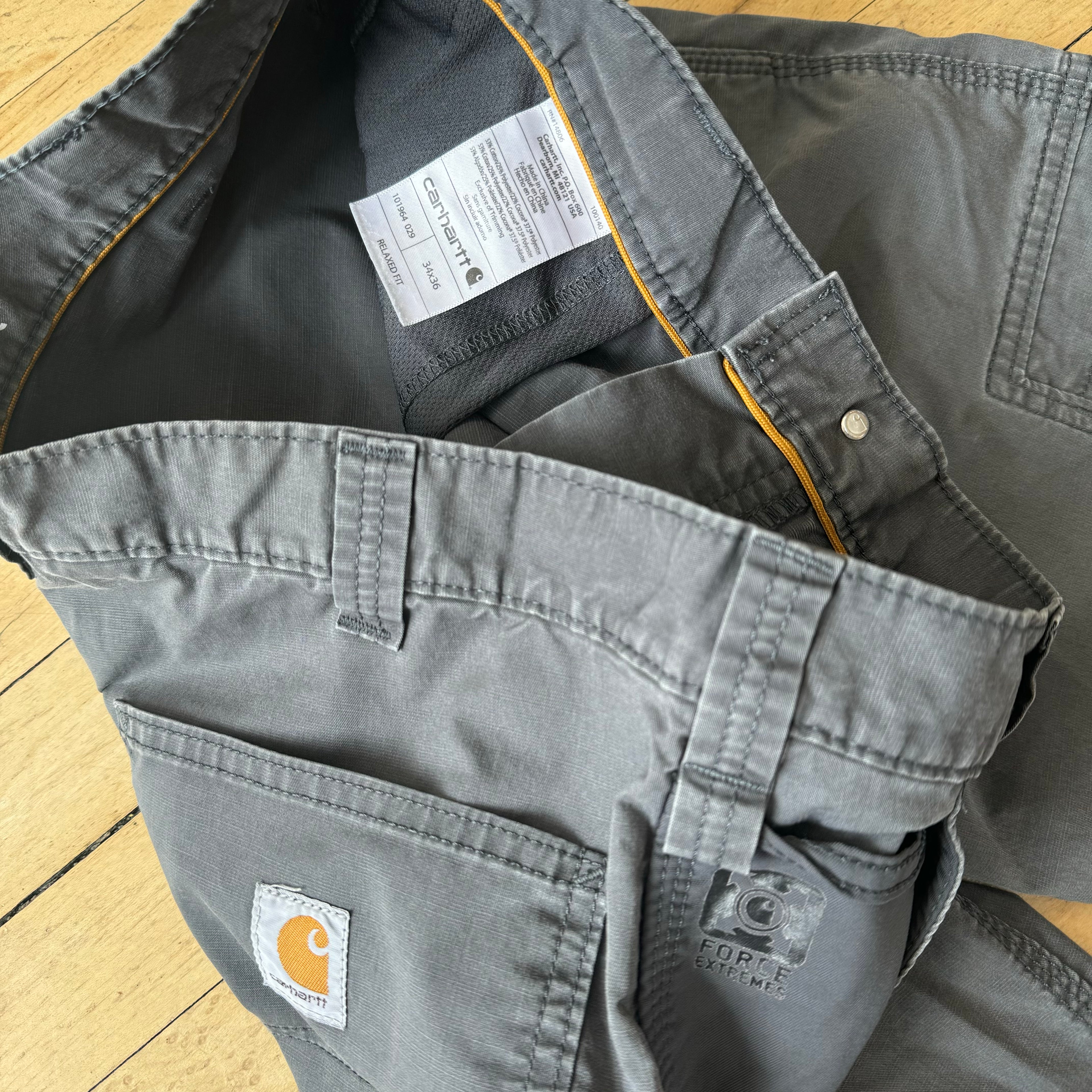 Carhartt Relaxed Fit Cargo Pants Sz 34x36