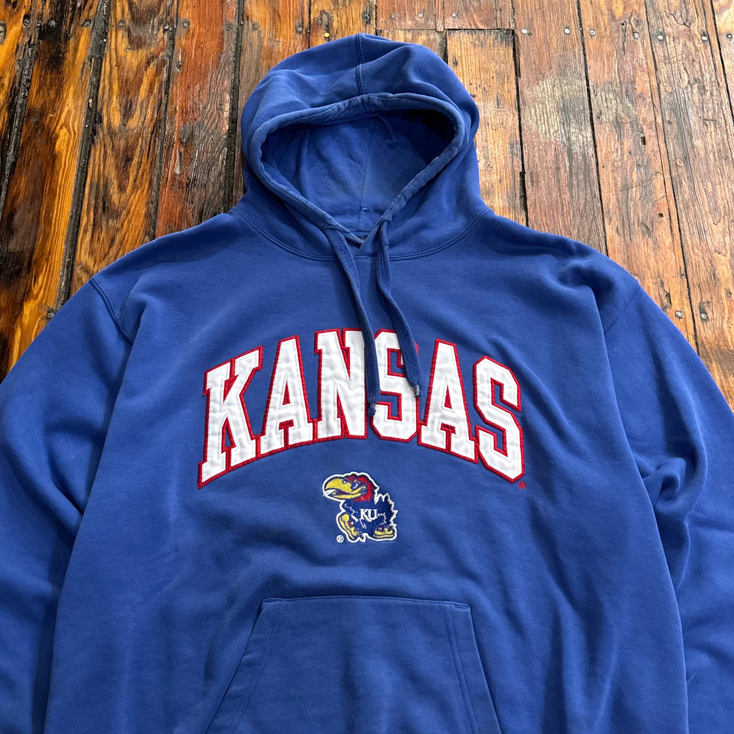 Vintage Kansas Jayhawks Hoodie Sz XL