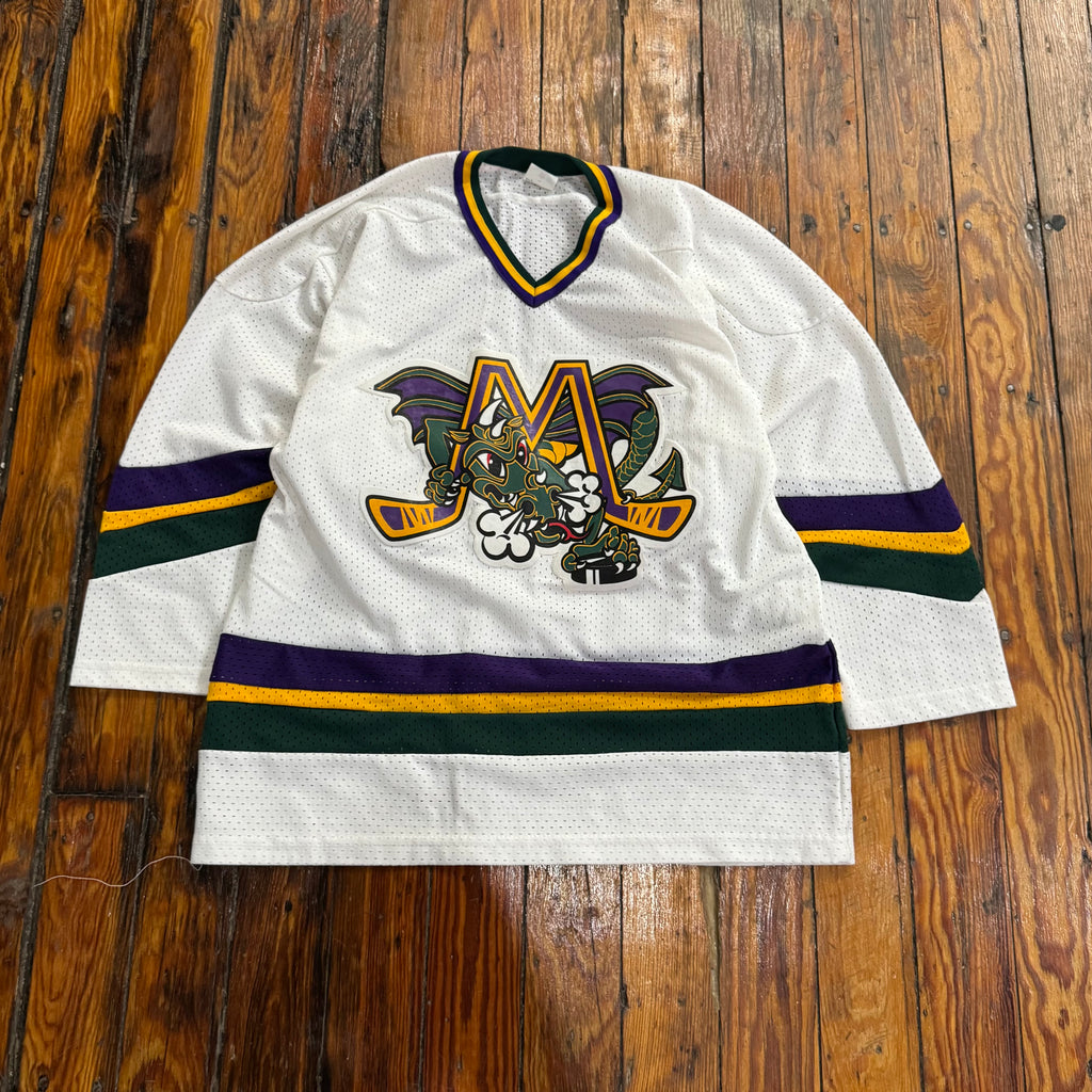 Vintage Mobile Mystics Hockey Jersey Sz M