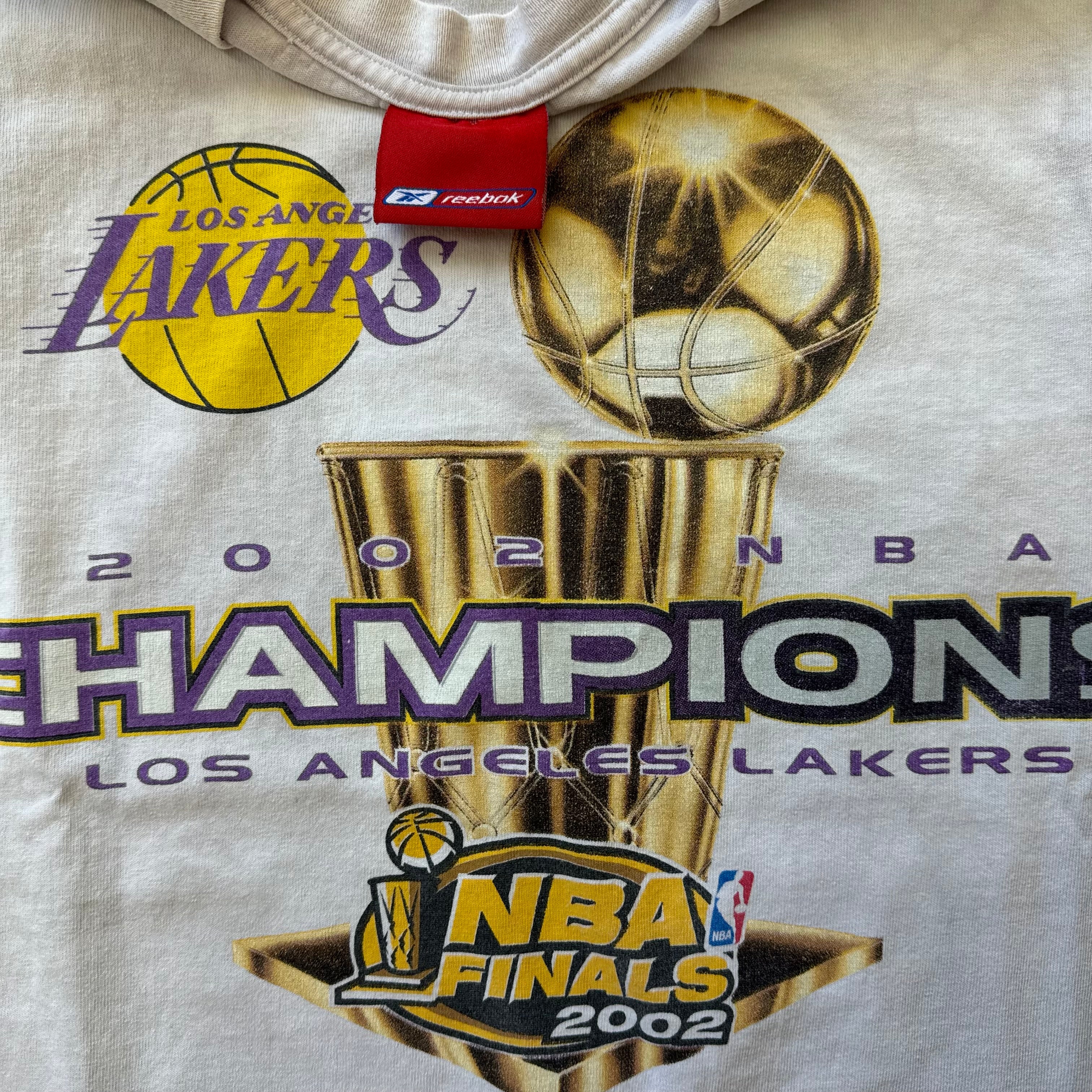 Vintage Las Angels Lakers Champions T-shirt Sz L