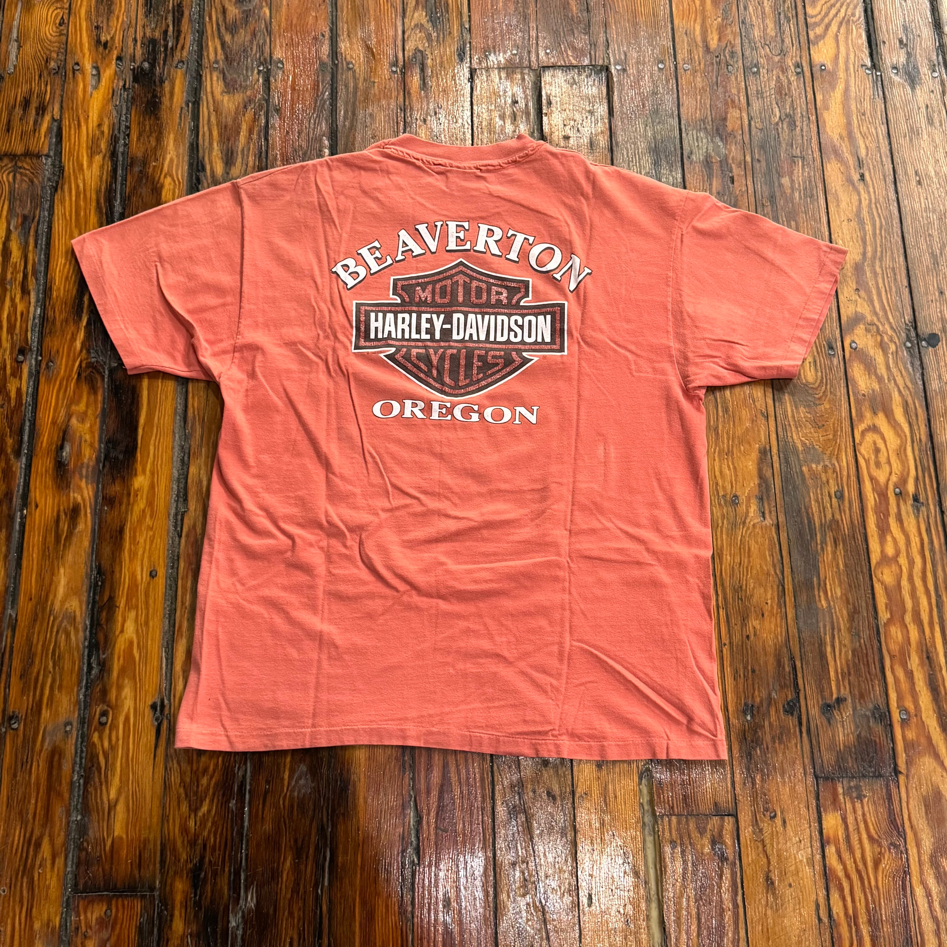 Vintage Harley Davidson Oregon T-shirt Sz XL