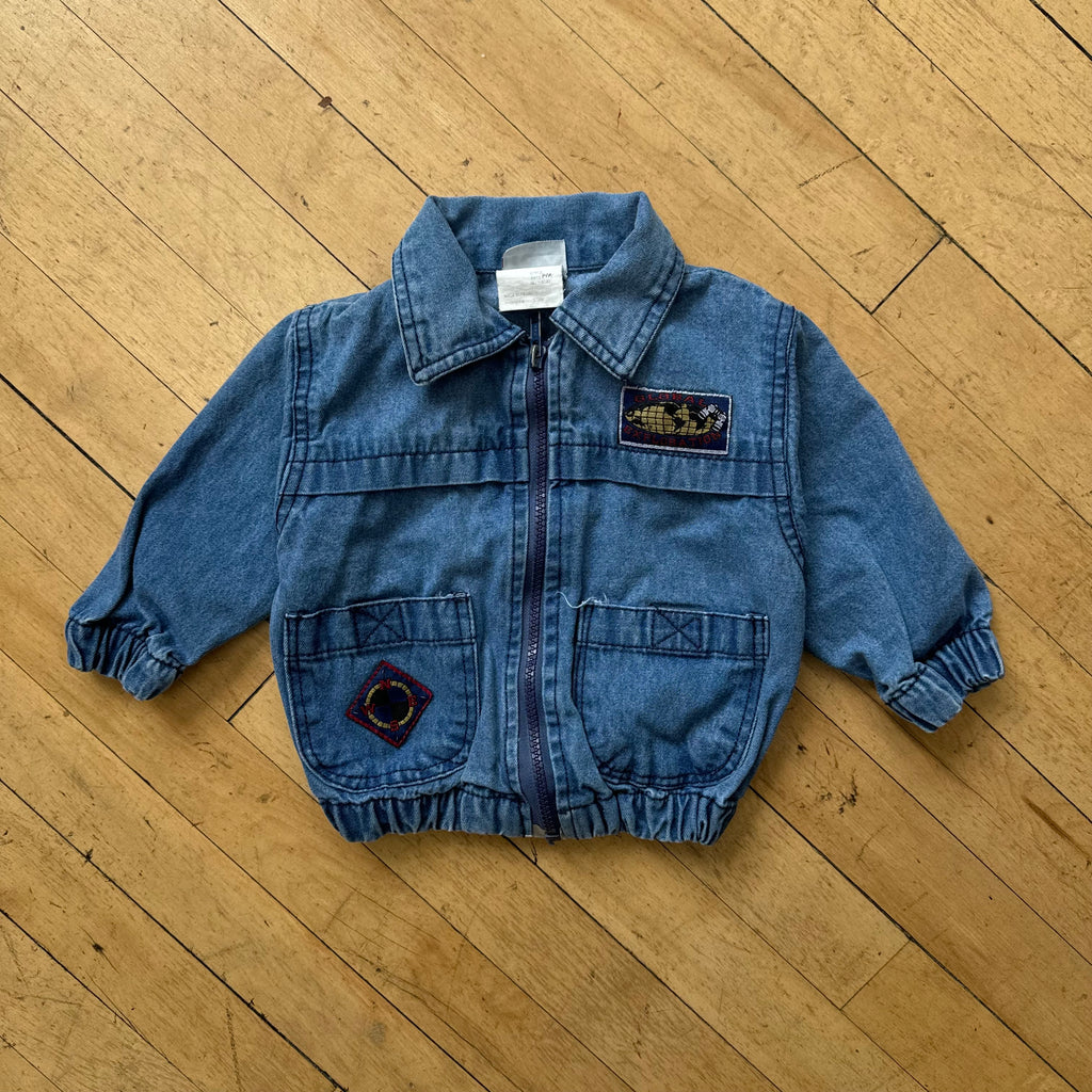 Vintage Denim Jacket Sz 12 MTHS
