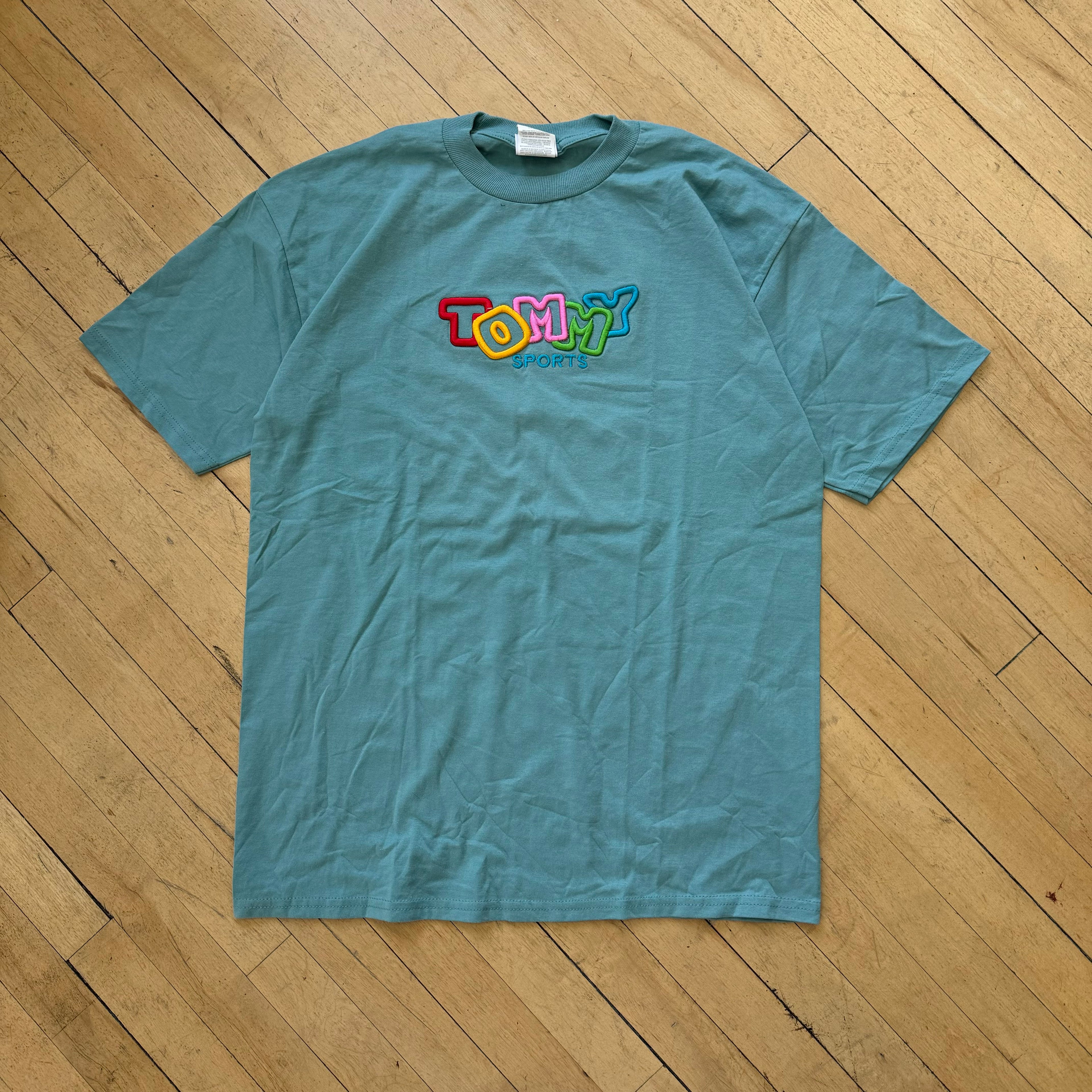 Vintage Bootleg Tommy Sports T-shirt Sz L