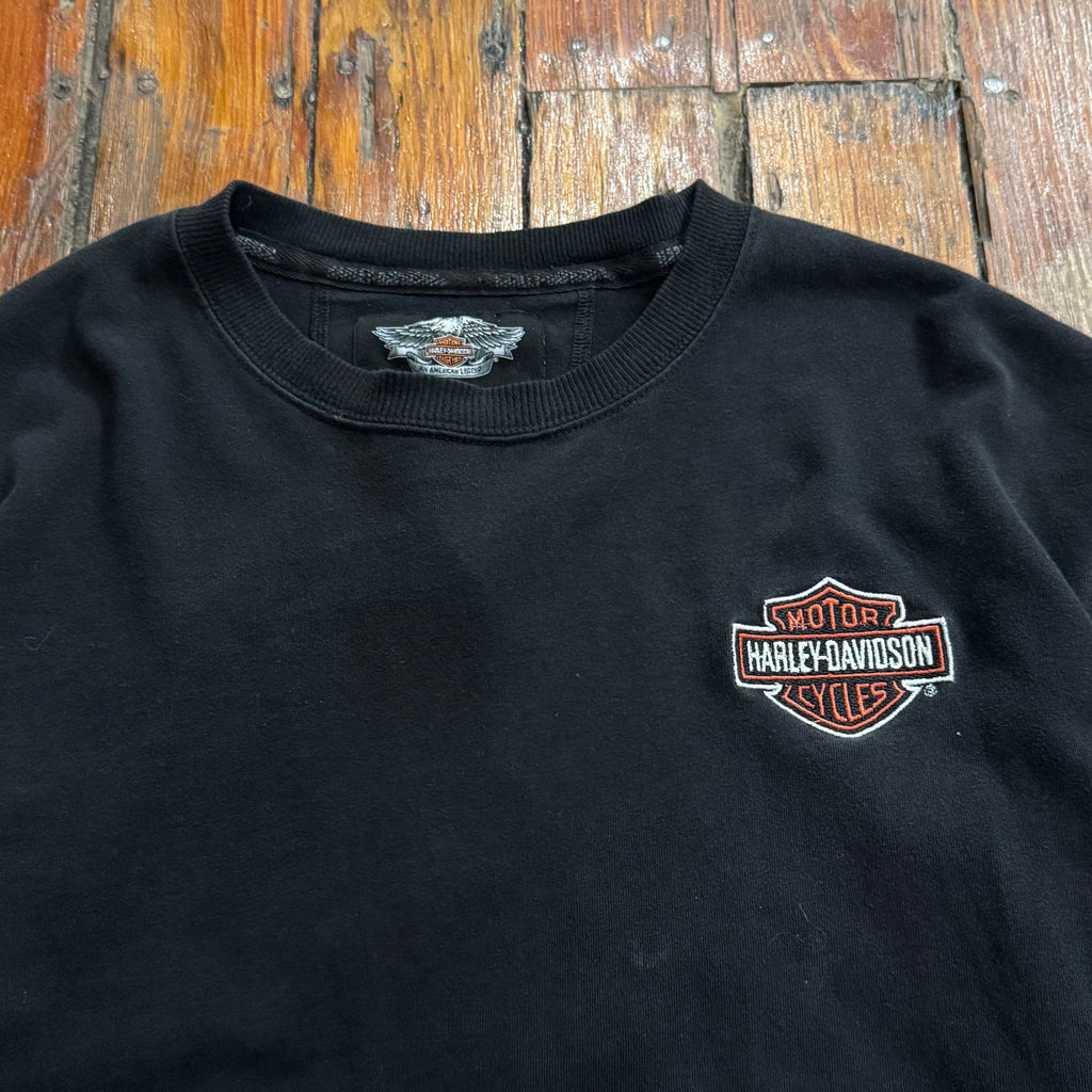 Vintage Harley Davidson Long Sleeve T-shirt Sz L