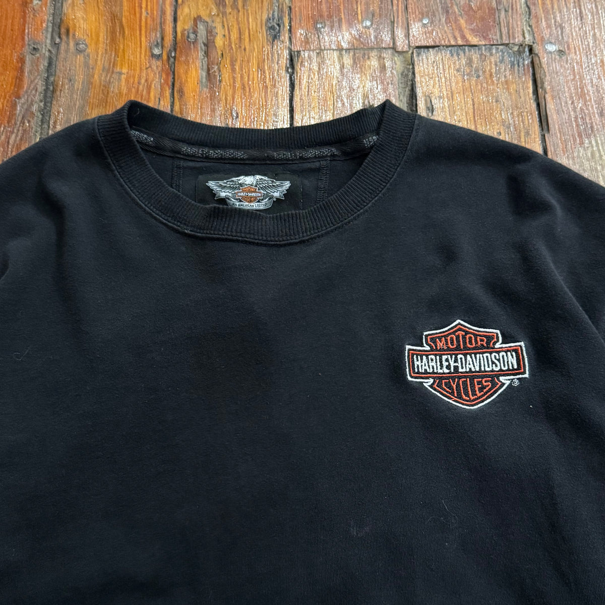 Vintage Harley Davidson Long Sleeve T-shirt Sz L