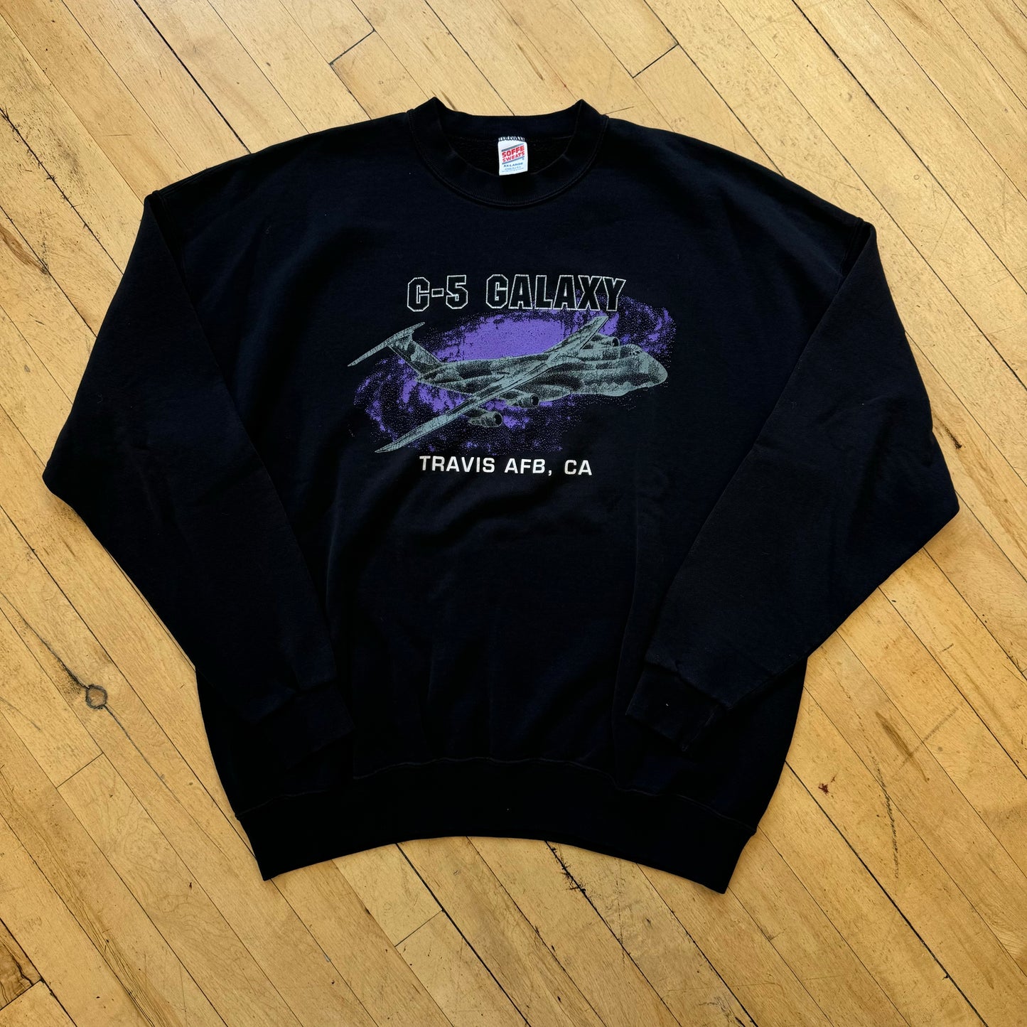 Vintage C-5 Galaxy Crewneck Sz L