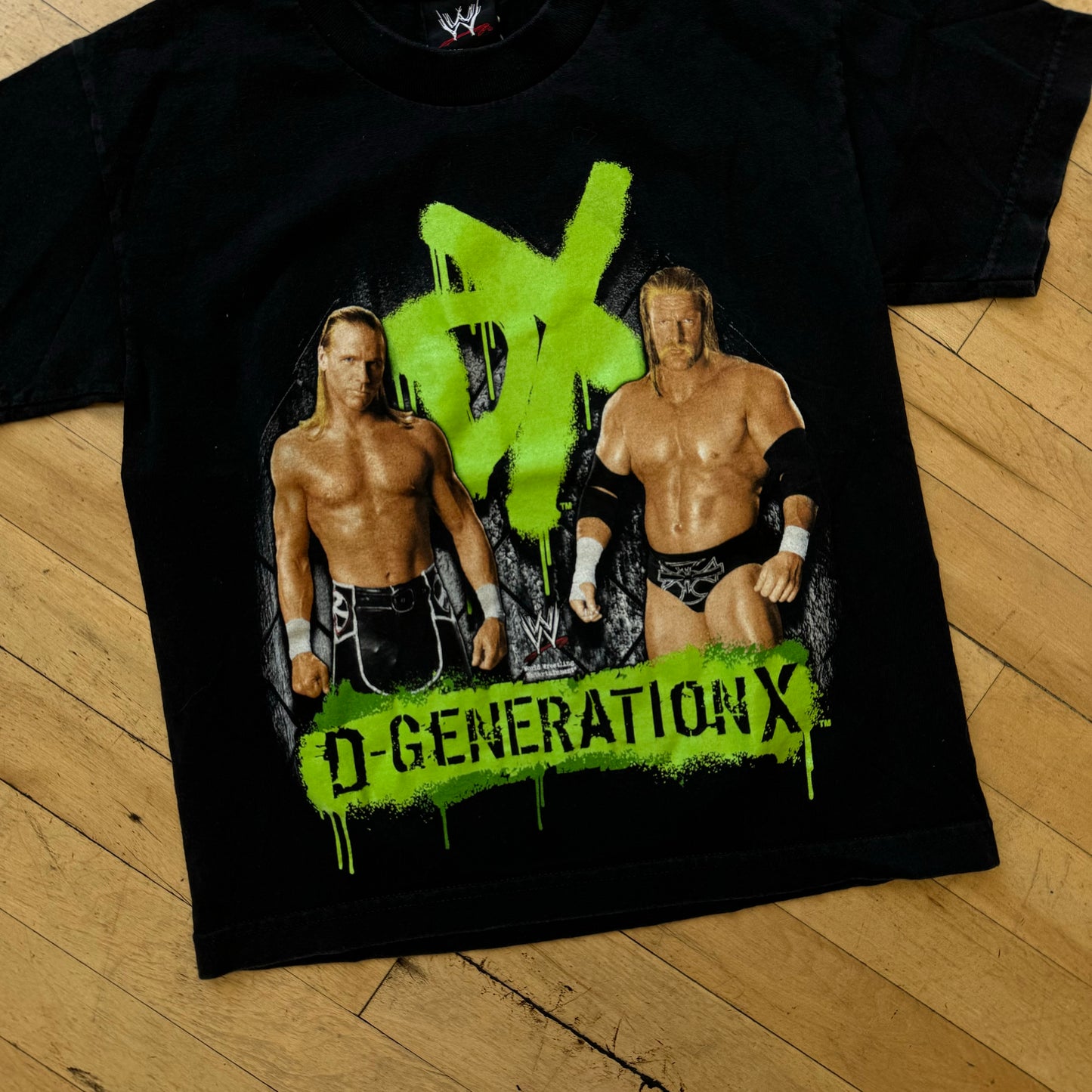 Vintage WWE D-Generation X T-shirt Sz YTH S