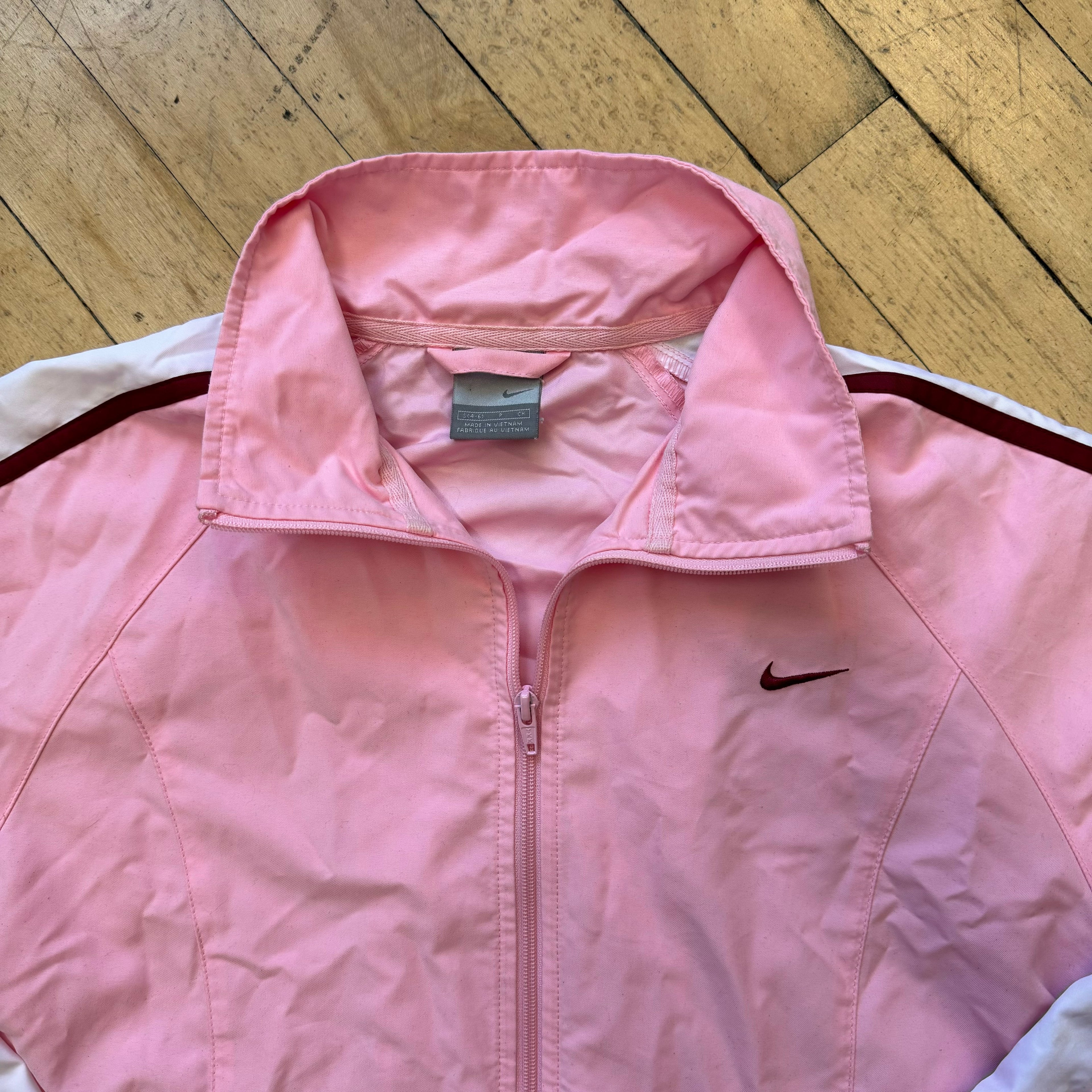 Vintage Pink Nike Windbreaker Jacket Sz S