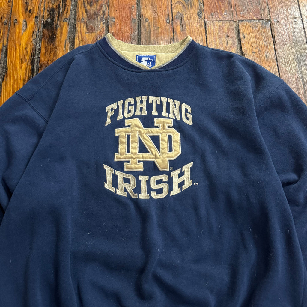 Vintage Notre Dame University Crewneck Sz XXL