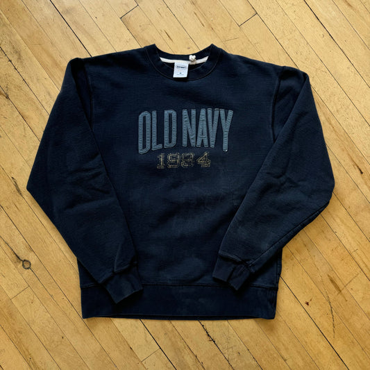 Y2K Old Navy SpellOut CrewNeck Sz M