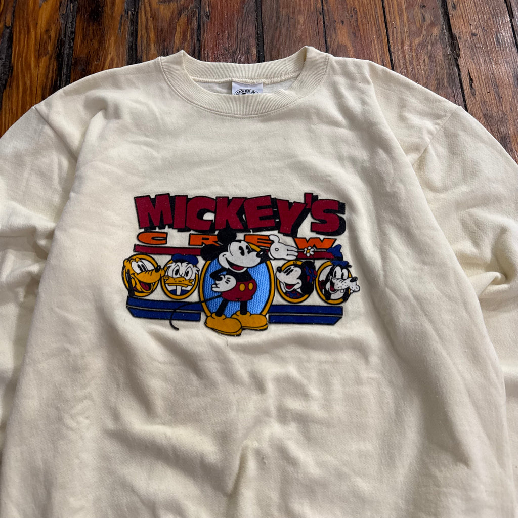 Vintage Mickeys Crew Crewneck Sz L