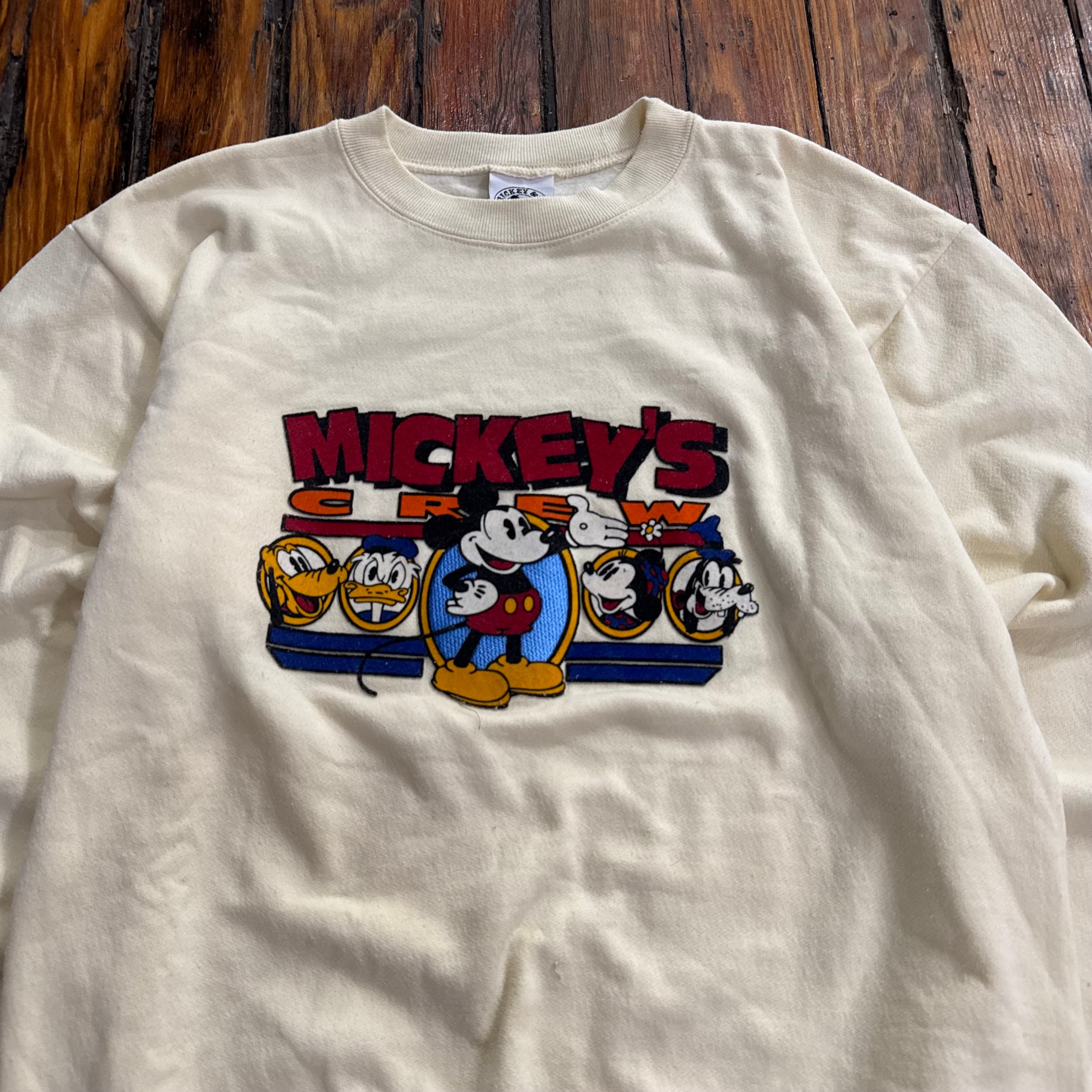 Vintage Mickeys Crew Crewneck Sz L