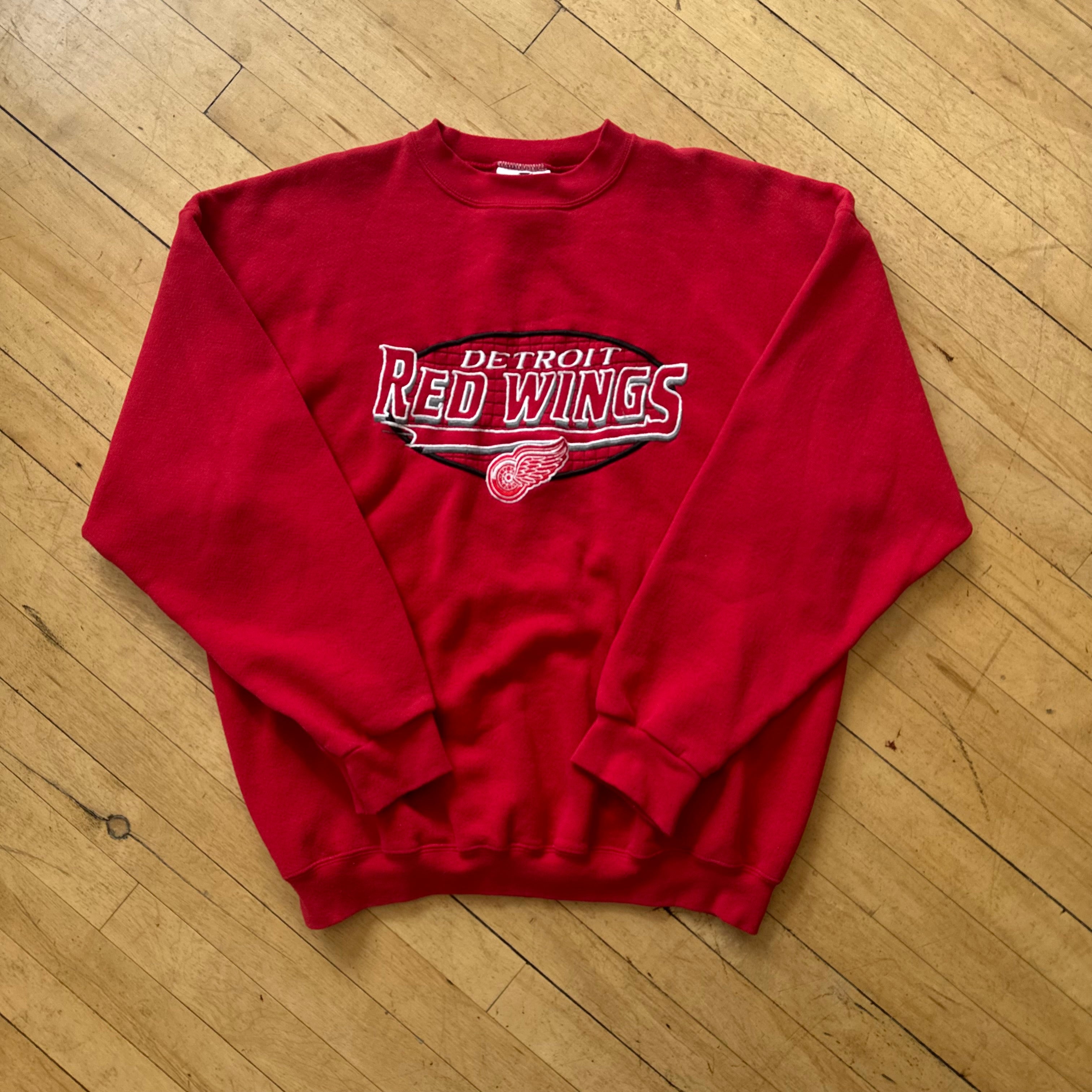 Vintage Detroit Red Wings Crewneck Sz XL