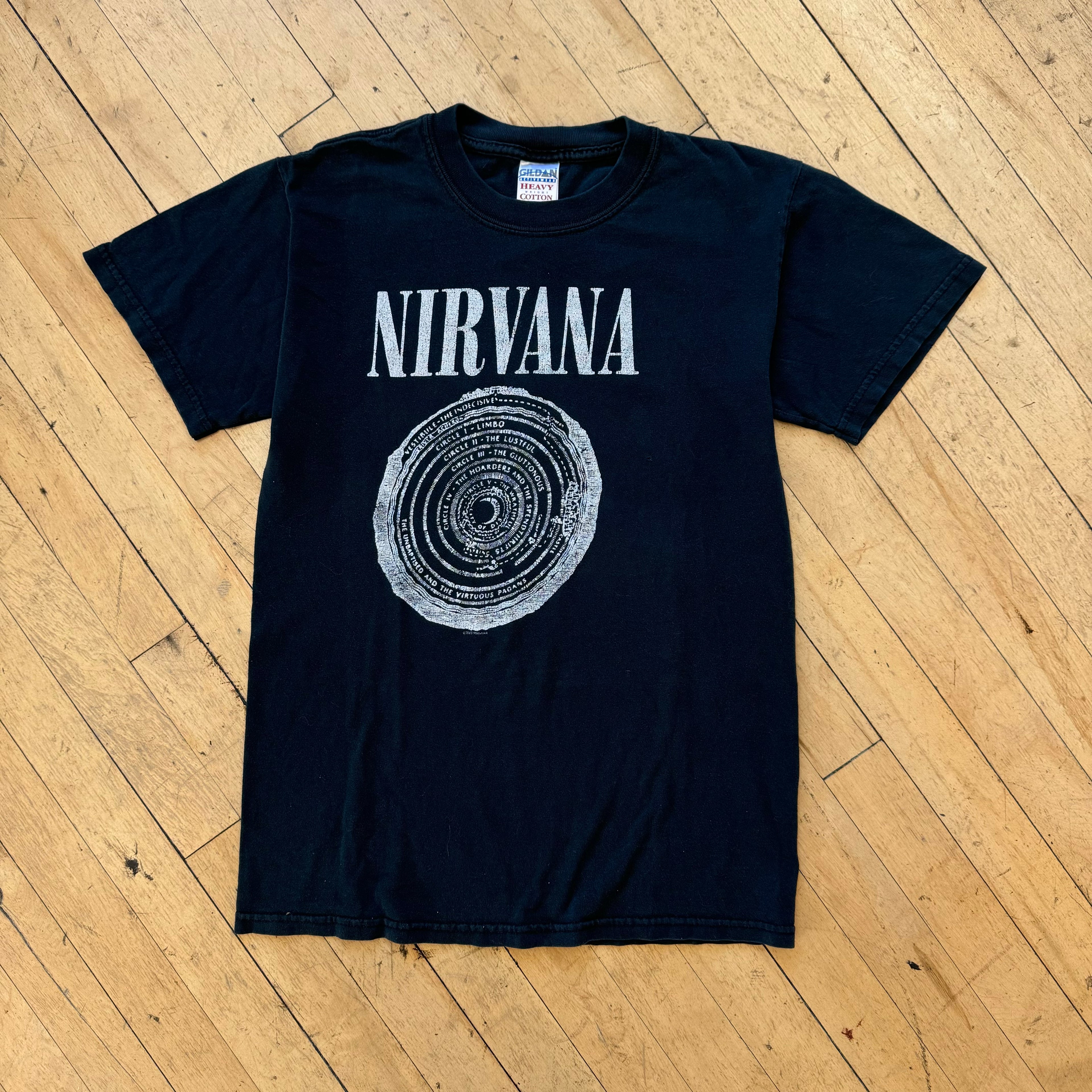 Vintage Nirvana Vestibules Band T-shirt Sz S
