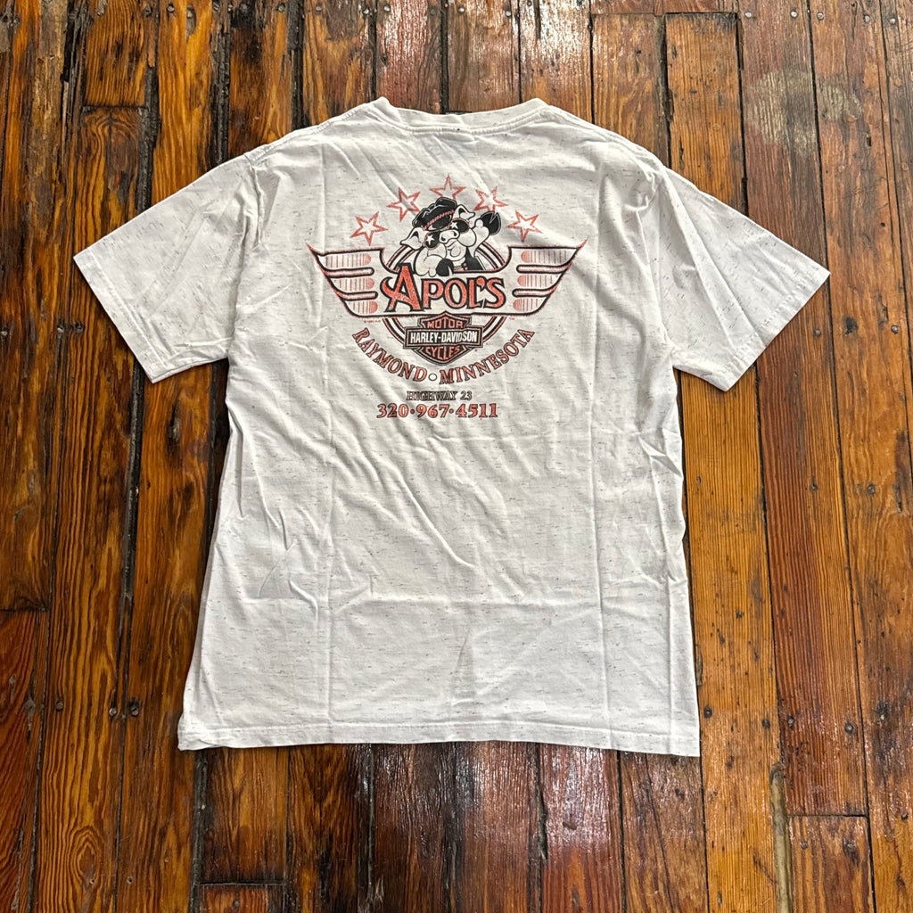 Vintage Harley Davidson Raymond Minnesota T-shirt Sz L