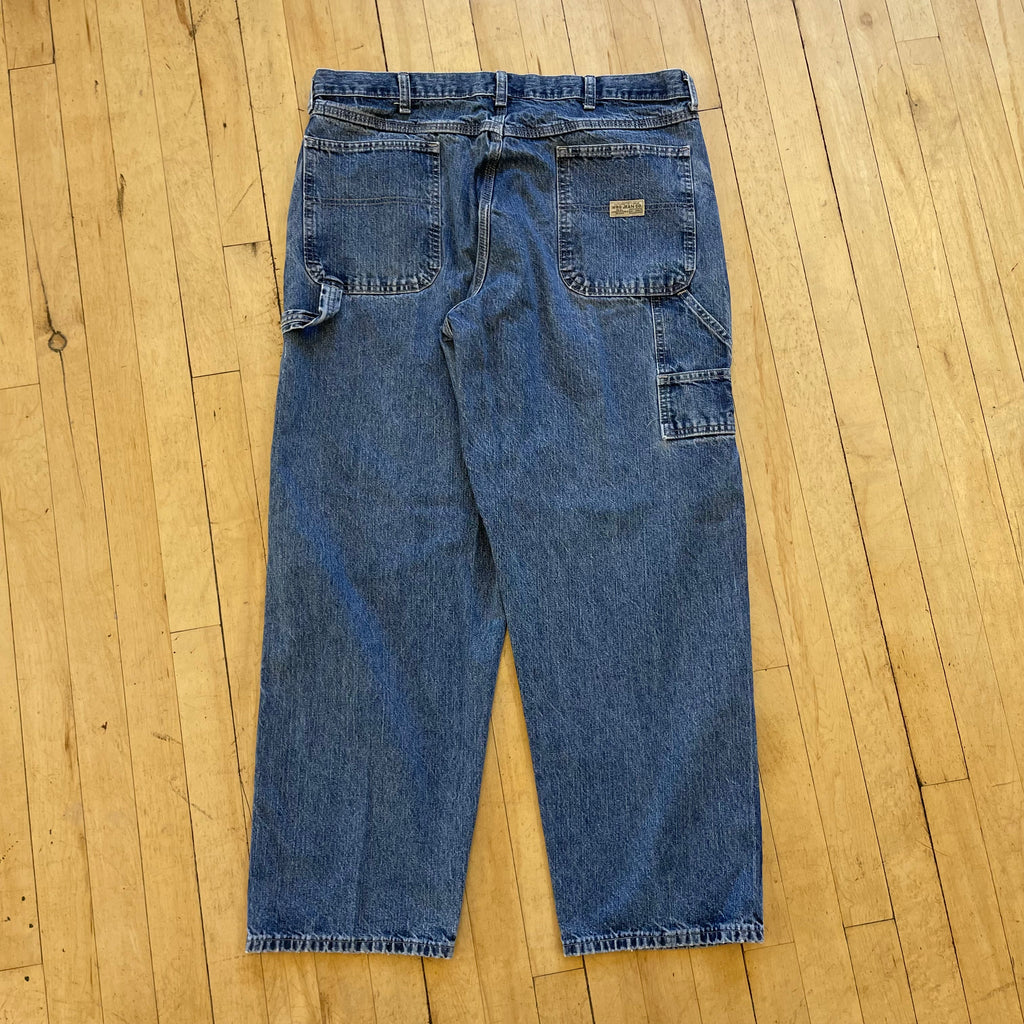90s Wrangler Cargo Denim Jeans Sz 38x30