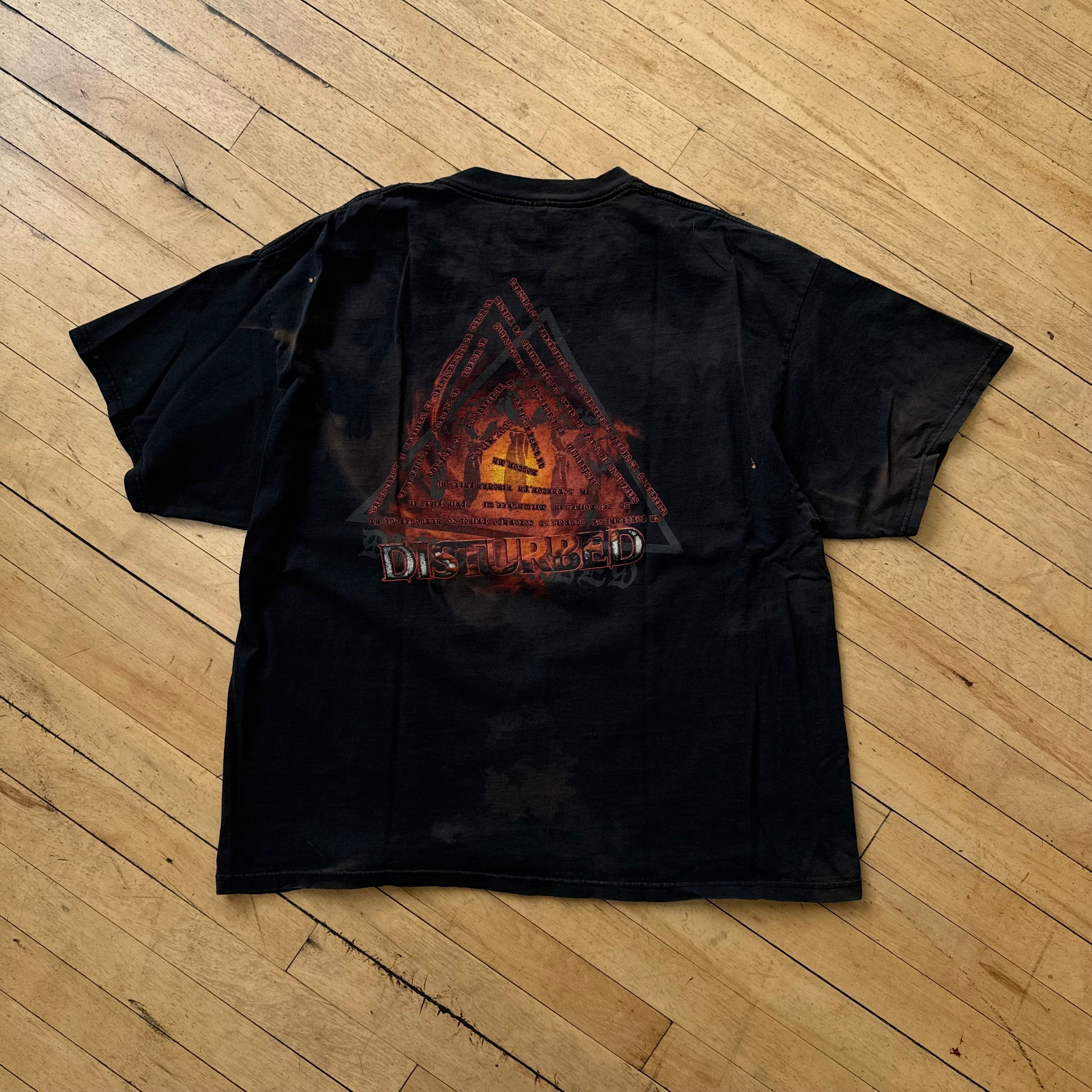 Vintage Disturbed Tour T-shirt Sz XXL