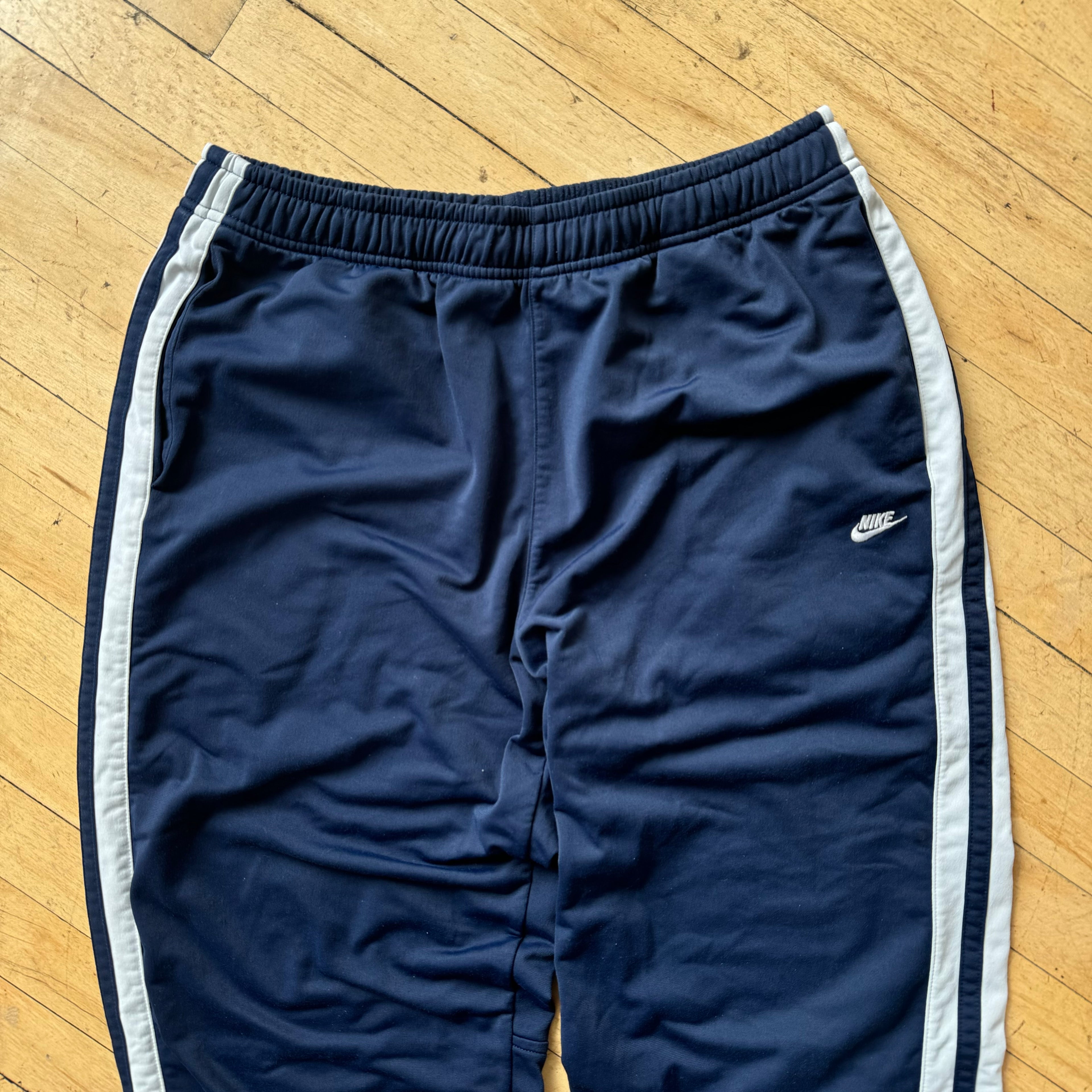 Vintage Navy Stripe Nike Sweatpants Sz XXL