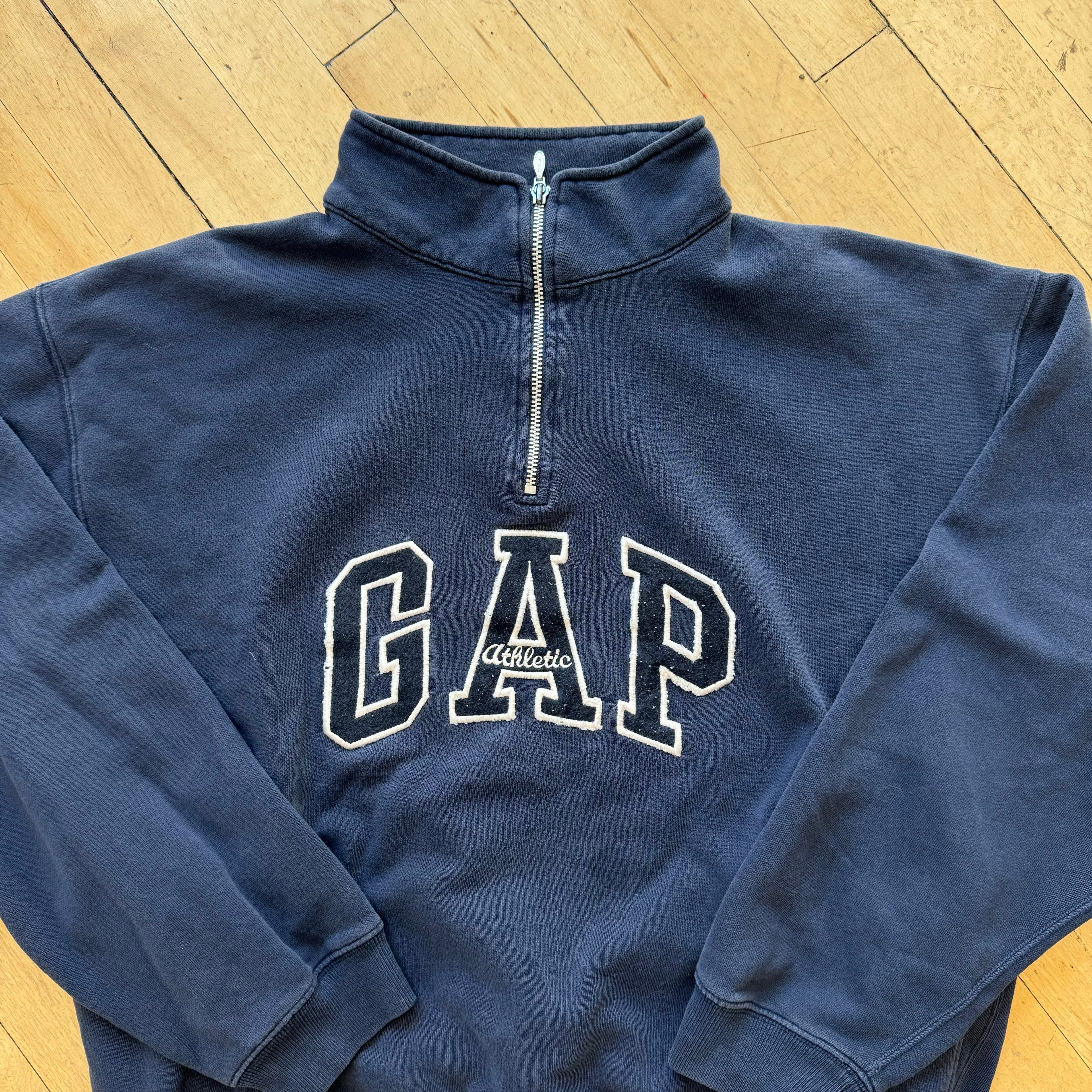 Vintage Gap Quarter Zip Jacket Sz L