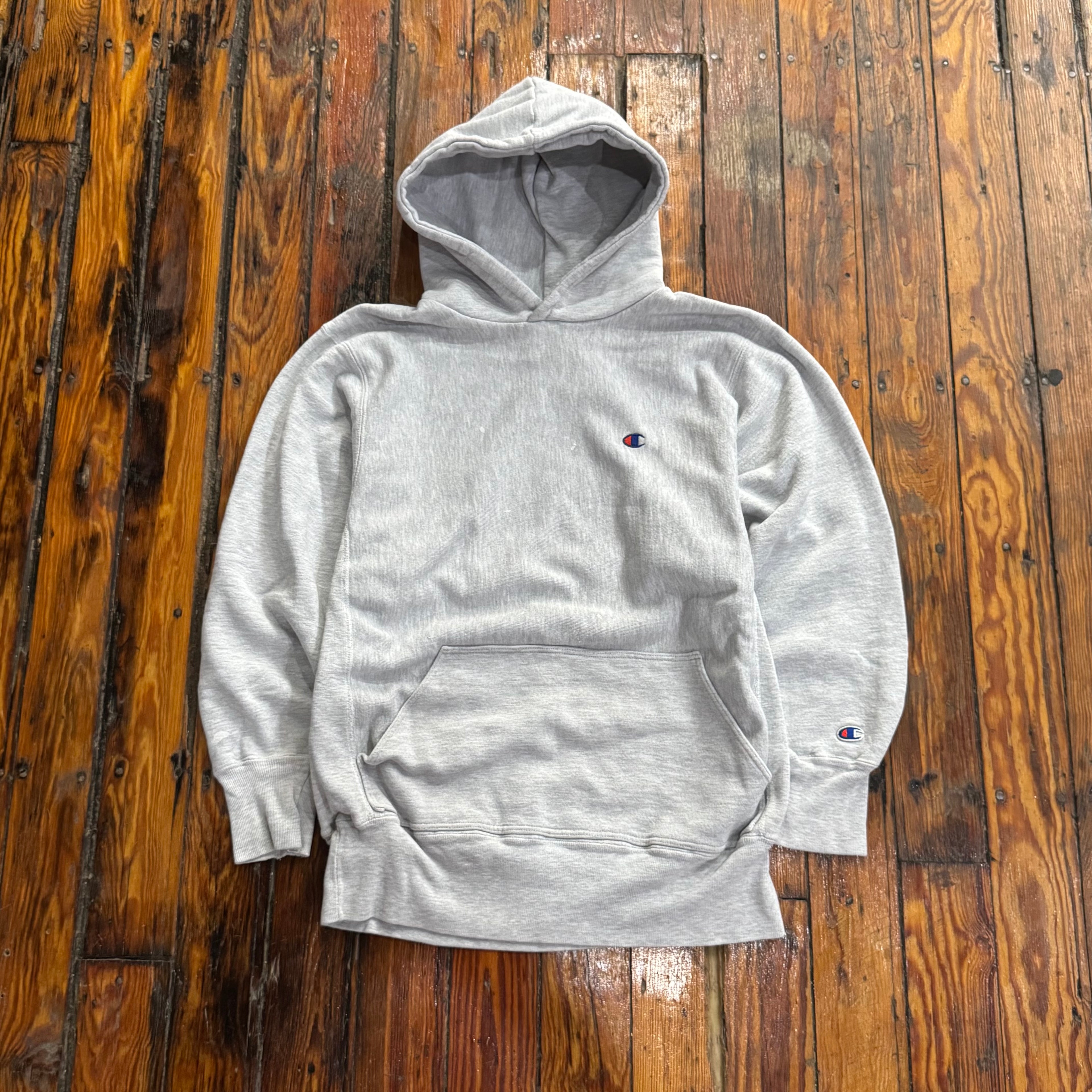 Vintage Champion Reverse Weave Blank Hoodie Sz XL