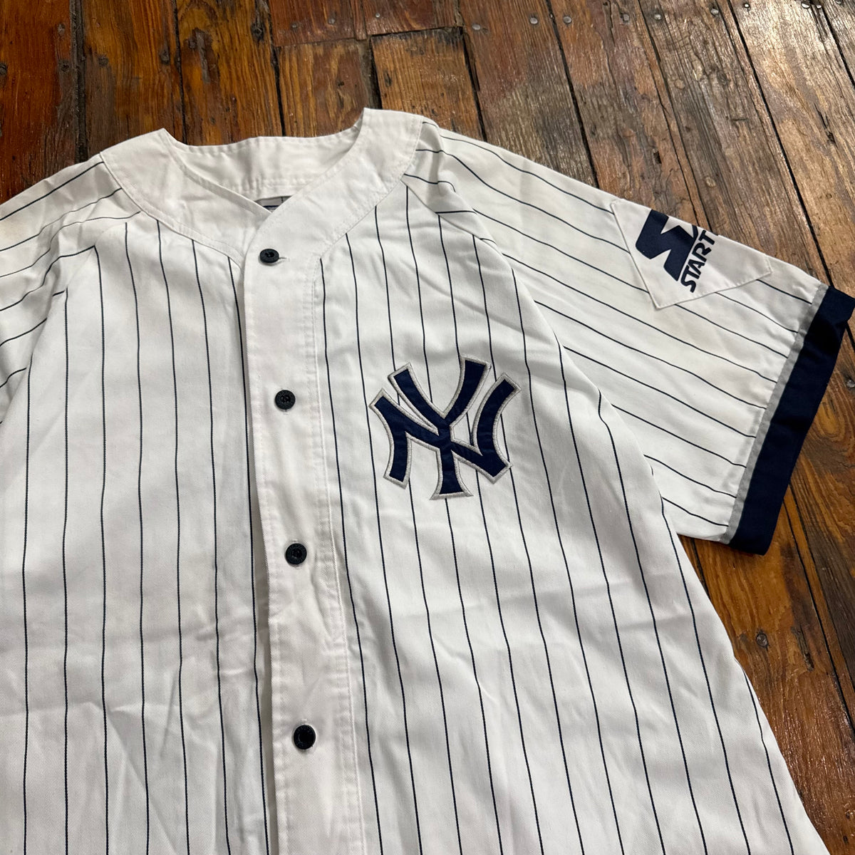 Vintage Starter New York Yankees Baseball Jersey Sz XL