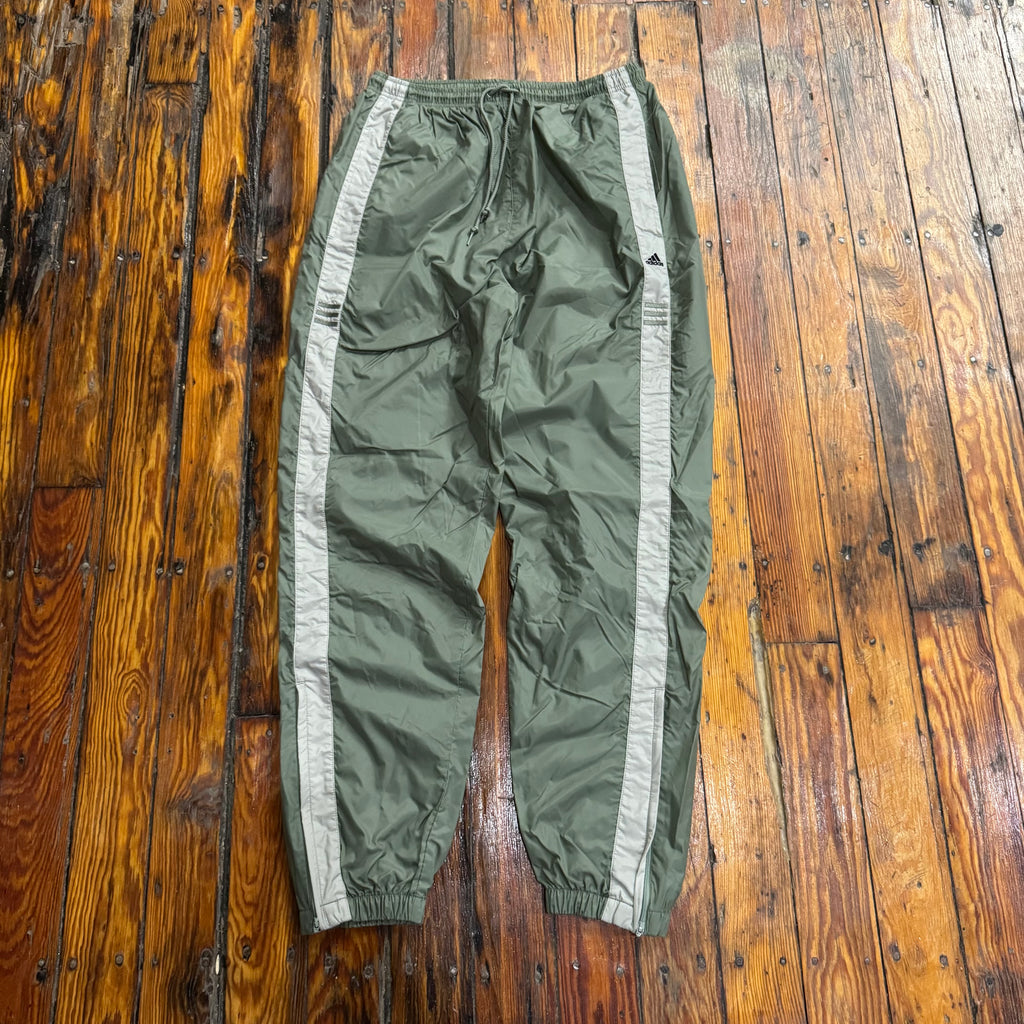 Vintage Olive Adidas TrackPants Sz M