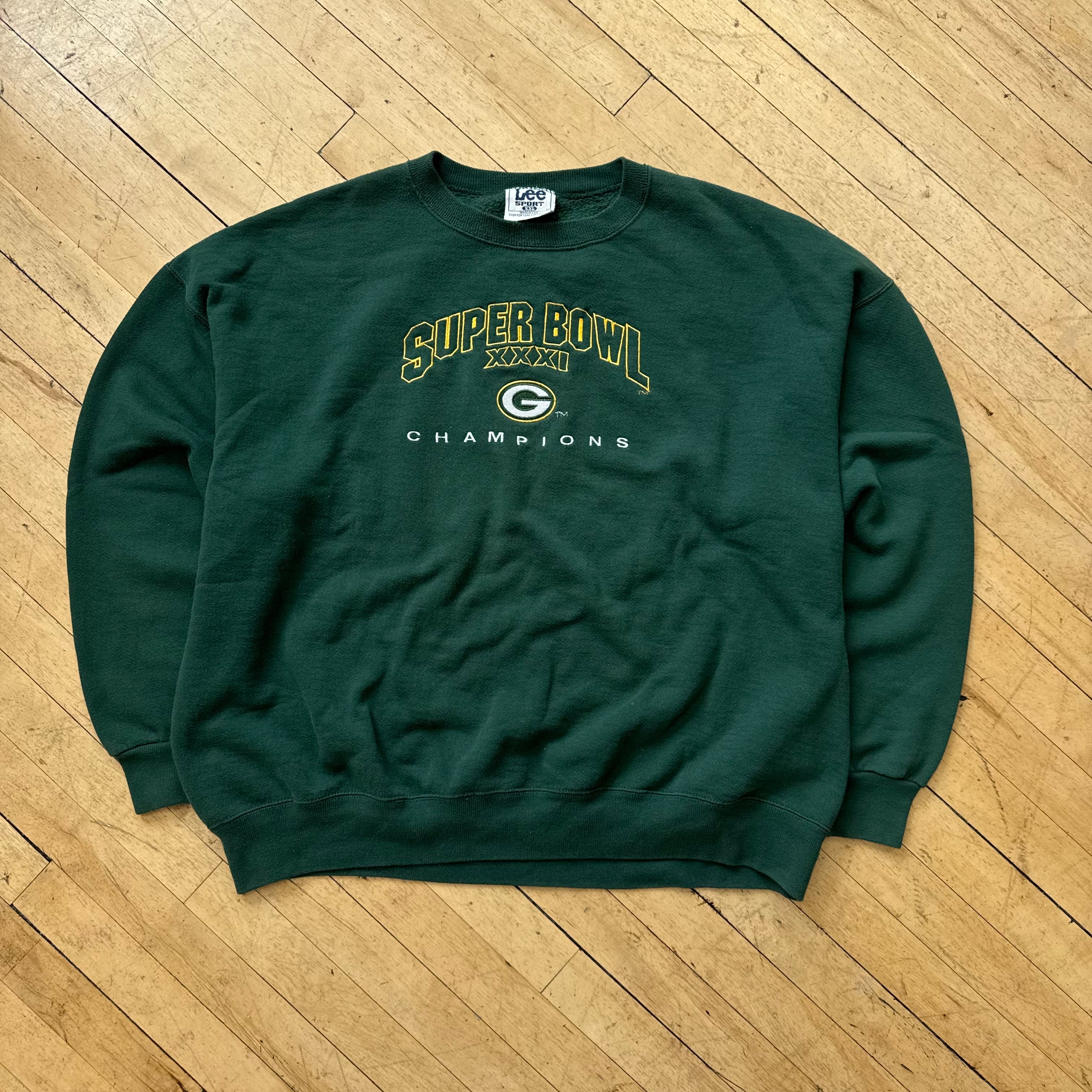 Vintage Green Bay Packers Crewneck Sz XXL