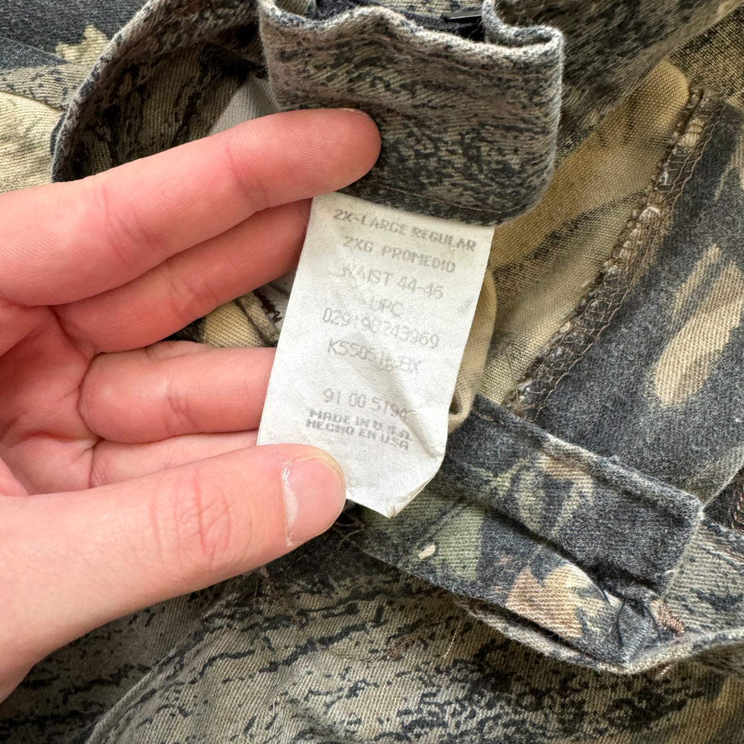 Vintage Camo Cargo Pants Sz XXL (44-45)