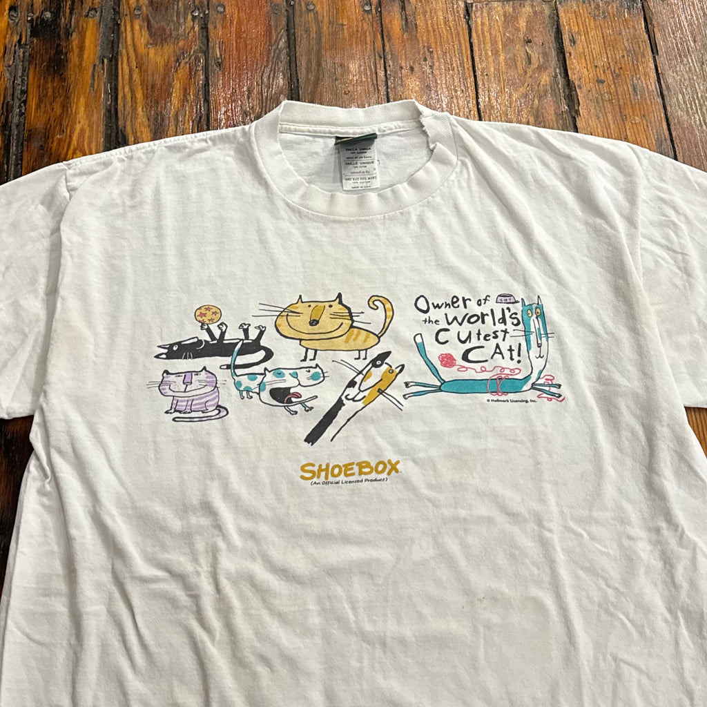 Vintage Owner of the Cutest Cat T-shirt Sz XL