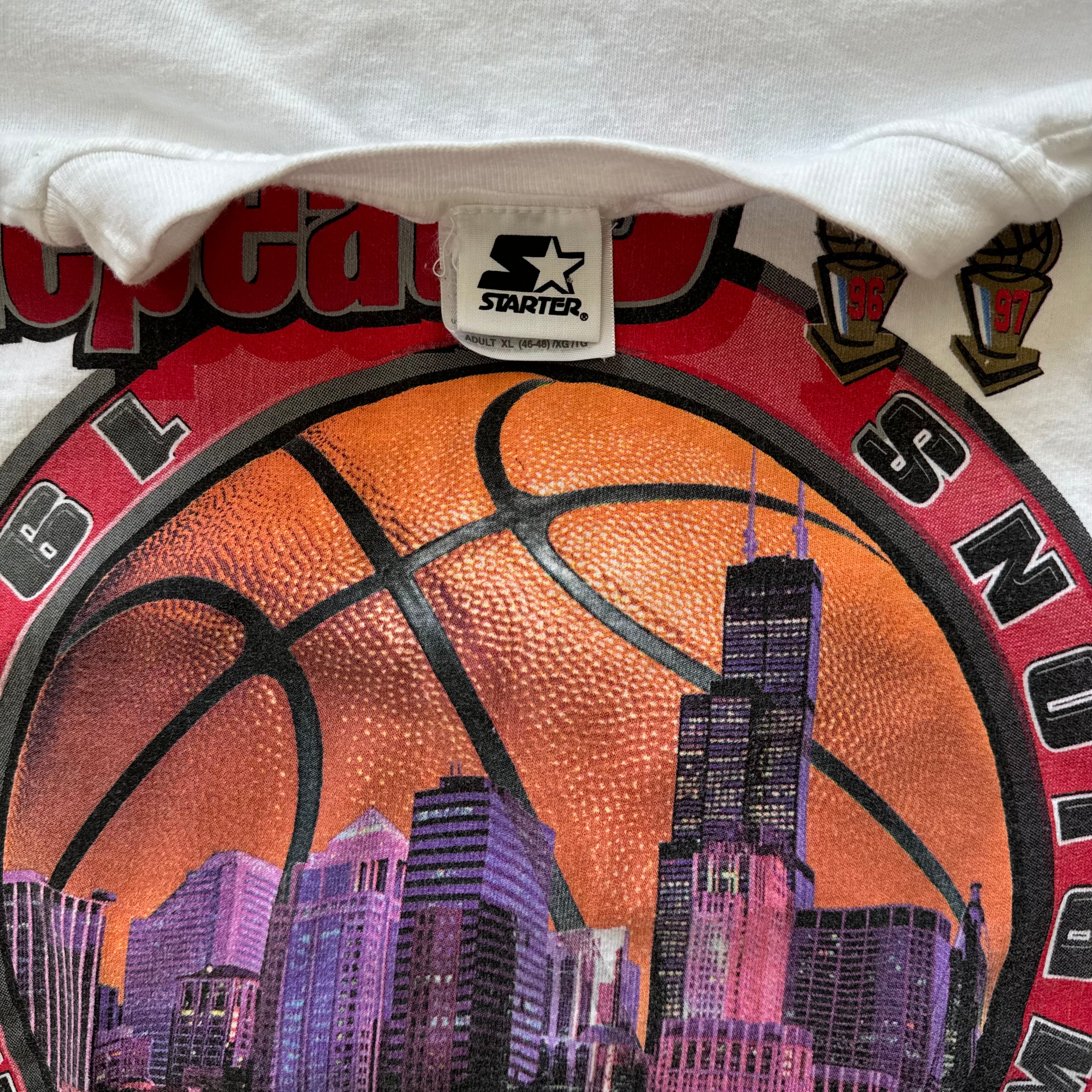 Vintage Chicago Bulls 3-Peat T-shirt Sz XL