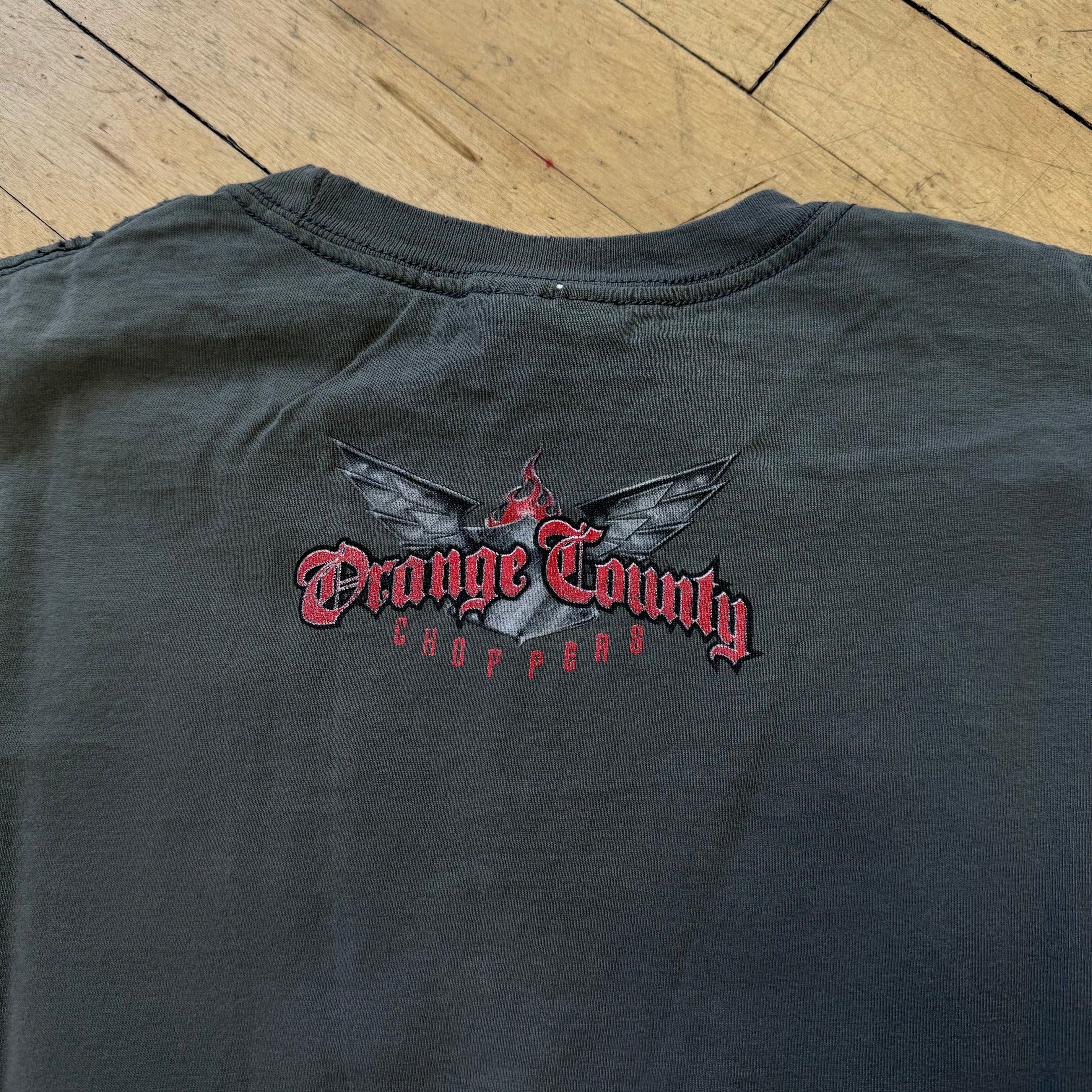 Vintage Faded Orange County Choppers T-shirt Sz L