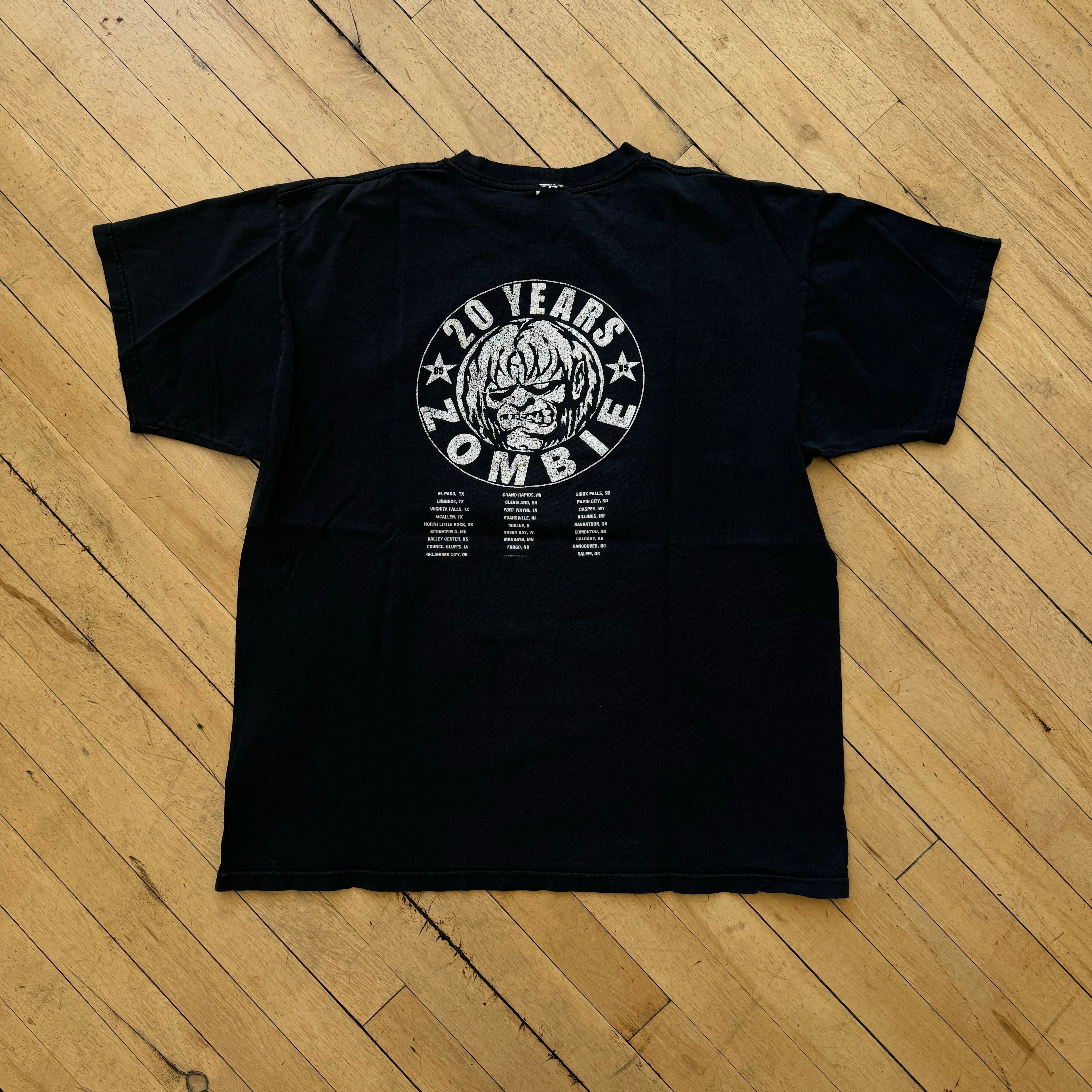Vintage 20 Years Rob Zombie T-shirt Sz XL