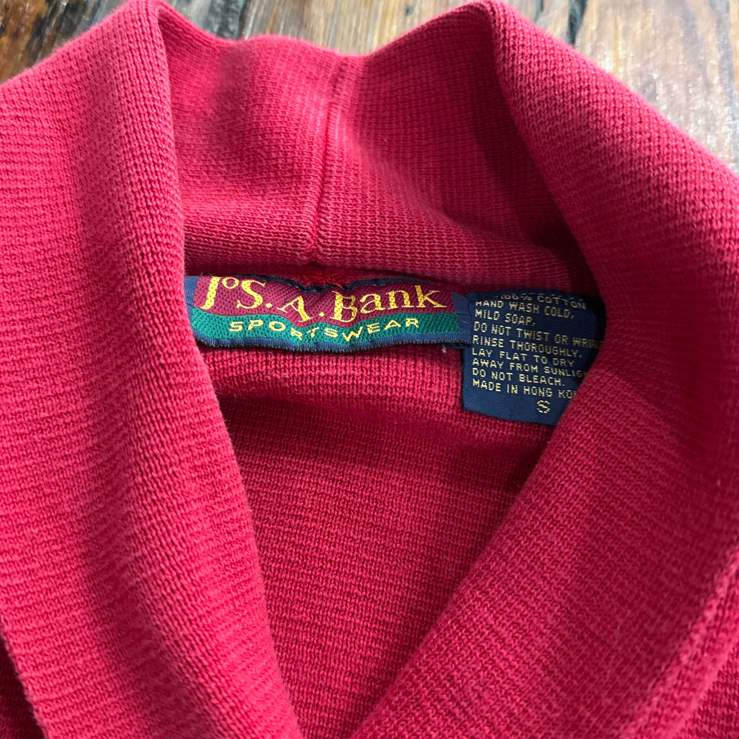 Vintage JSA Bank Short Sleeve Sweater Top Sz S