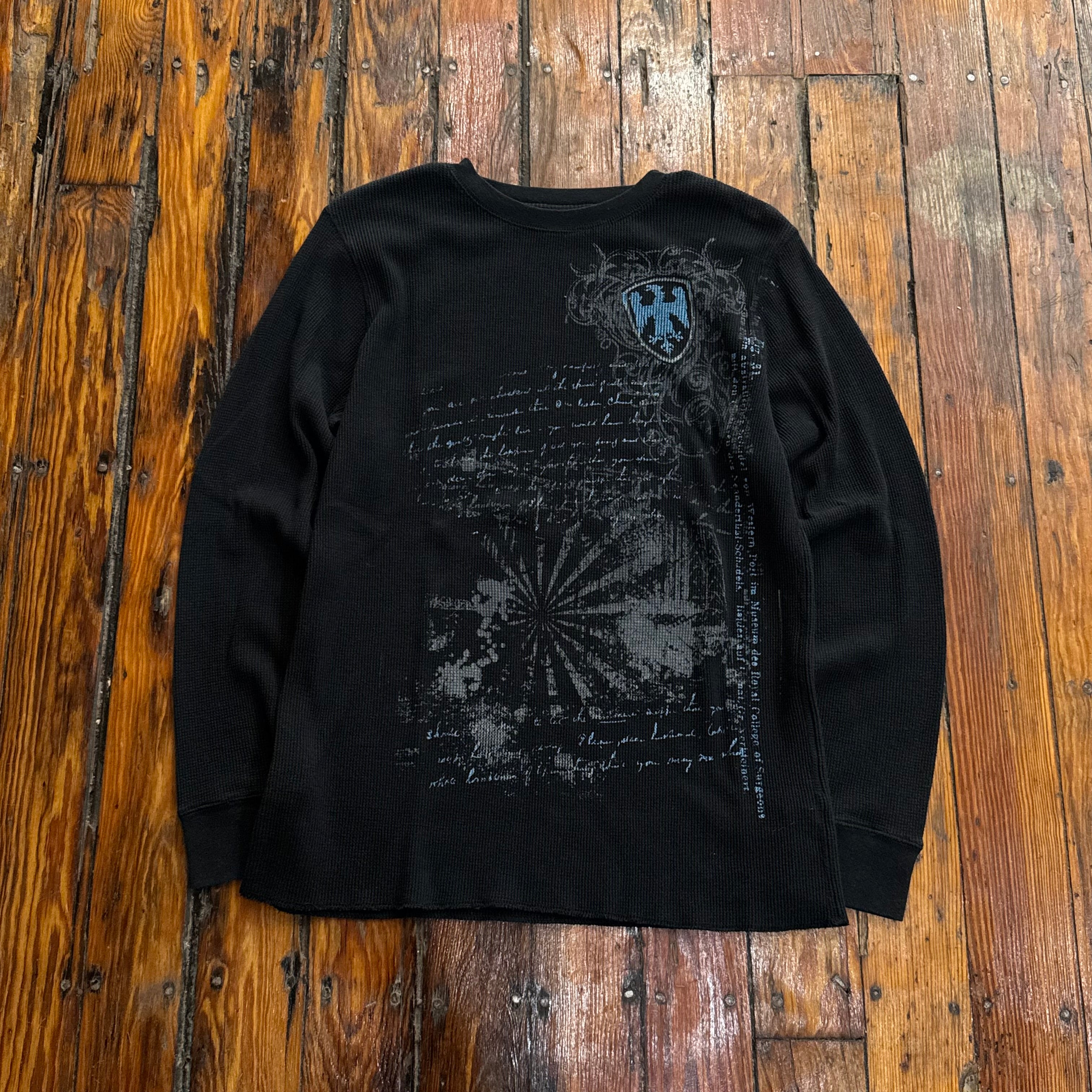 Y2K Machine Thermal Long Sleeve T-shirt Sz M