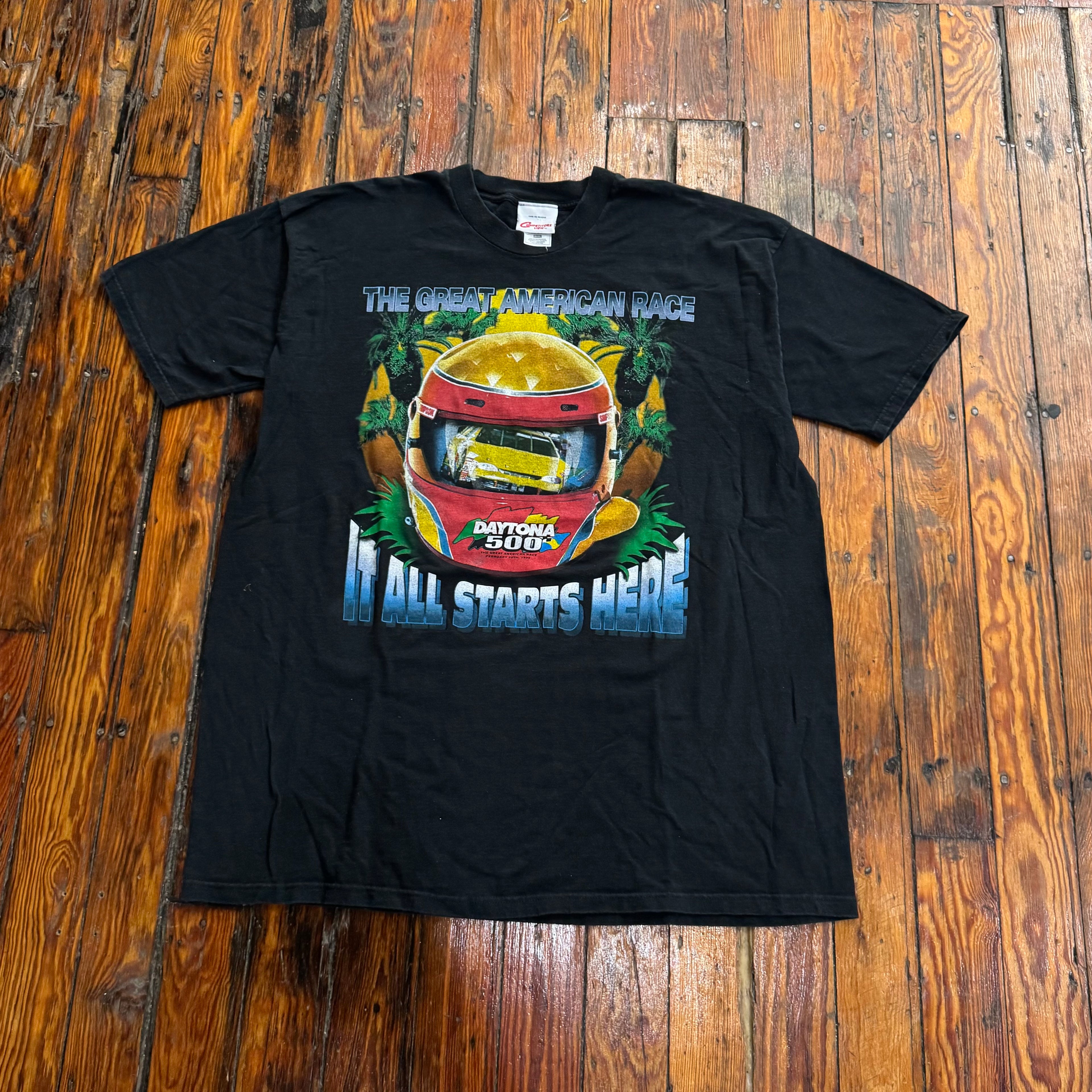 Vintage Dayton 500 The greatest American Race T-shirt Sz XXXL