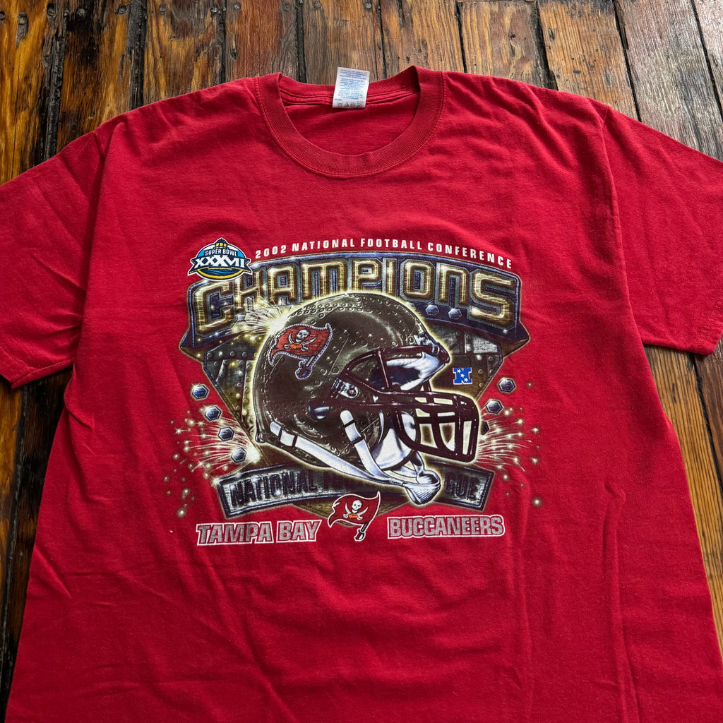 Vintage Super Bowl Champions Buccaneers T-shirt Sz L