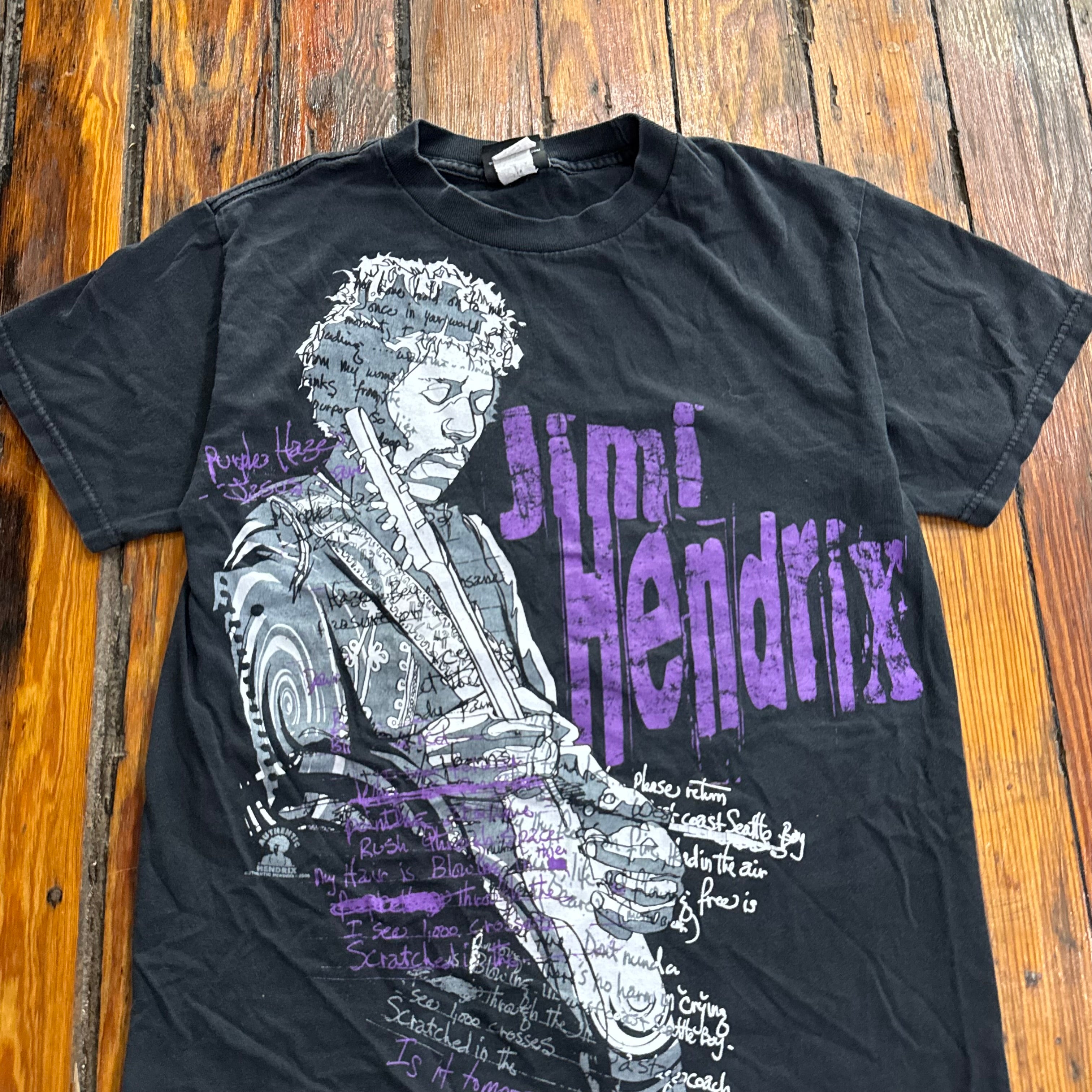 Vintage Jimmi Hendrix T-shirt Sz S