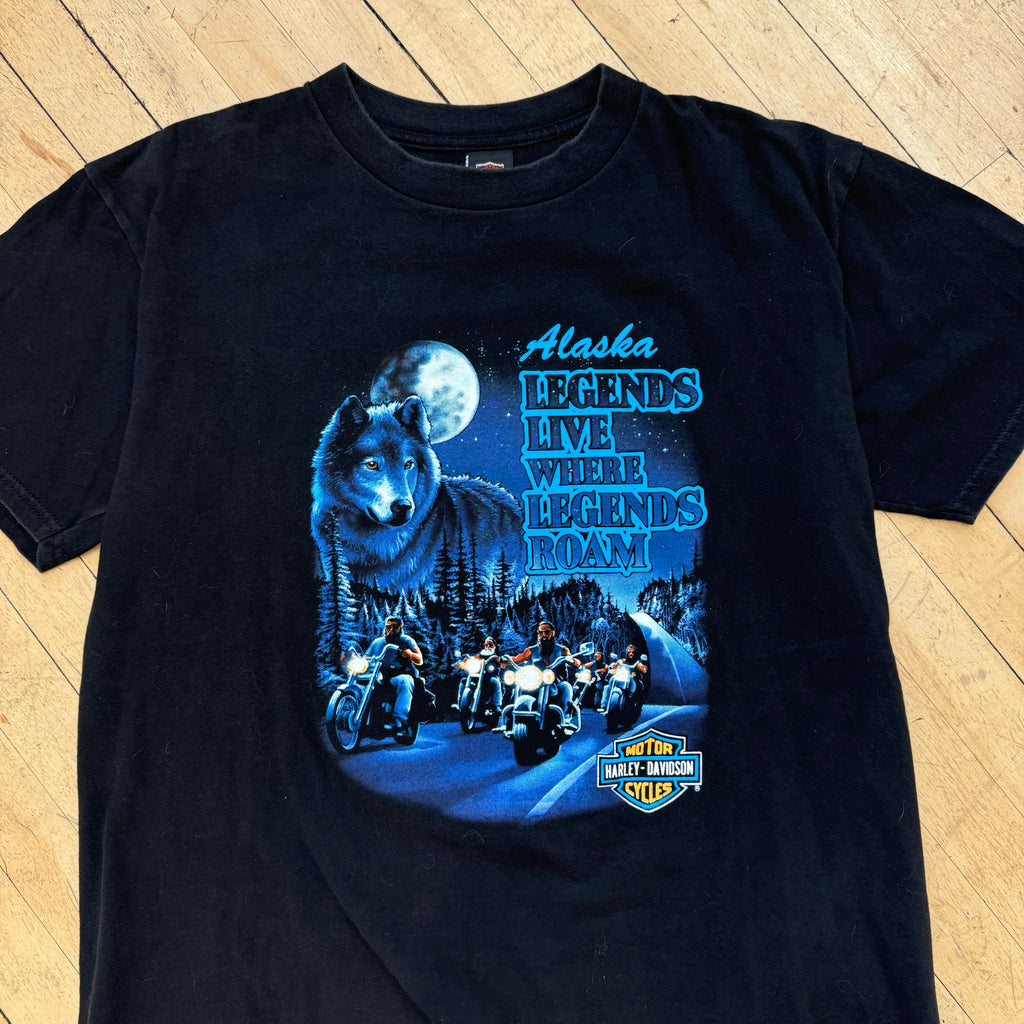 Vintage Harley Davidson Legends Live Legends Roam T-shirt Sz XL