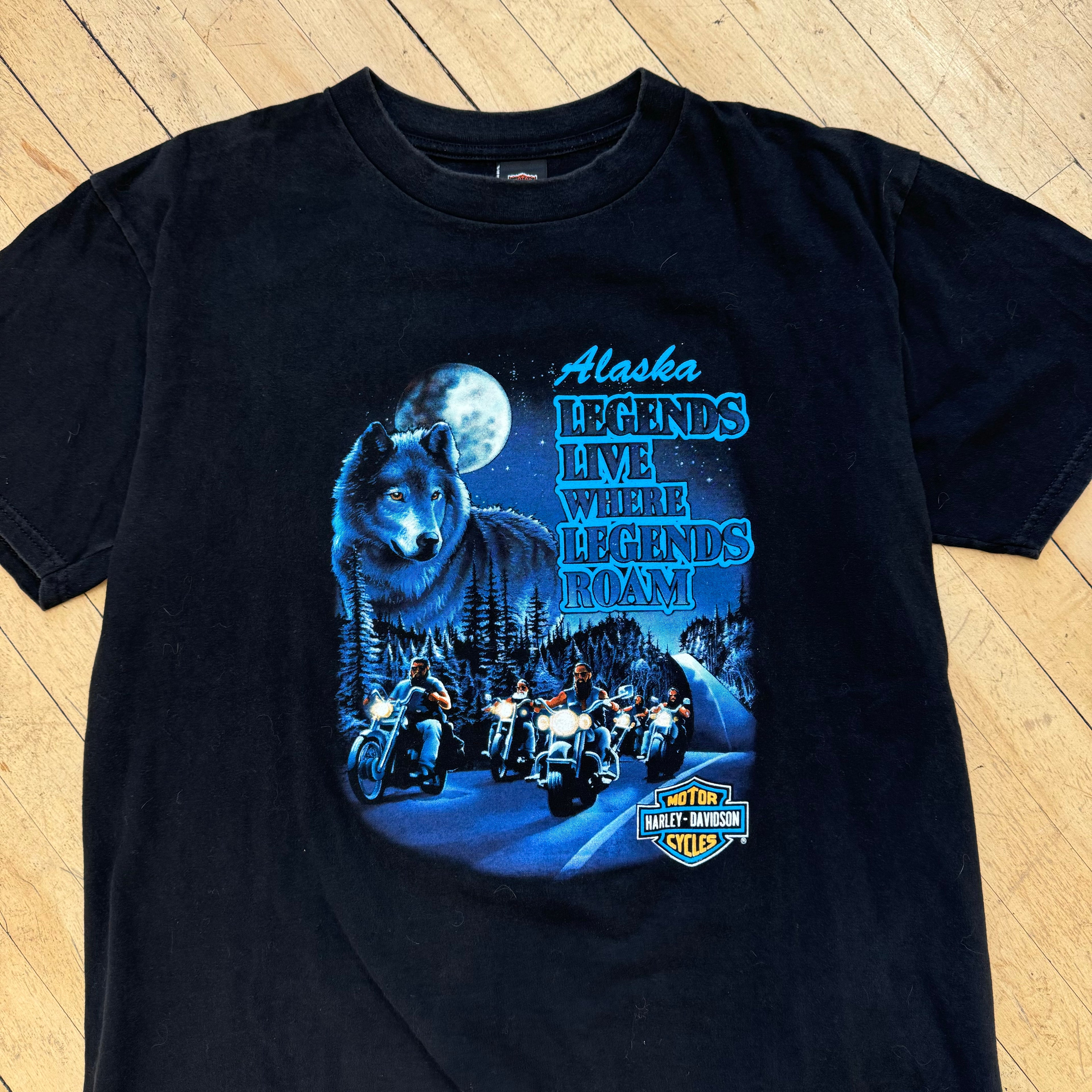 Vintage Harley Davidson Legends Live Legends Roam T-shirt Sz XL