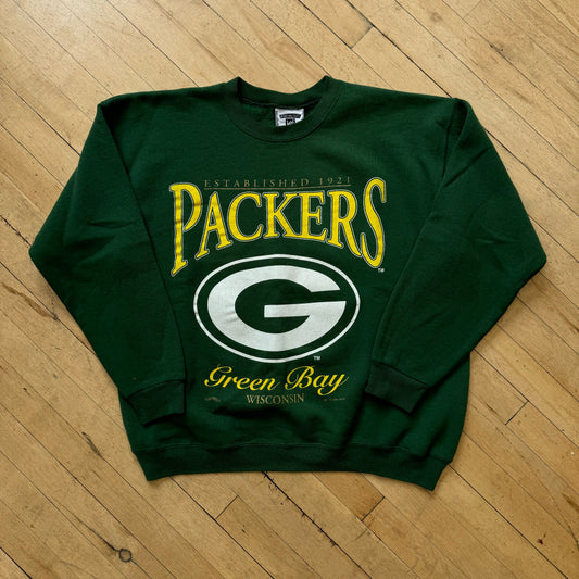 Vintage Green Bay Packers CrewNeck Sz XL