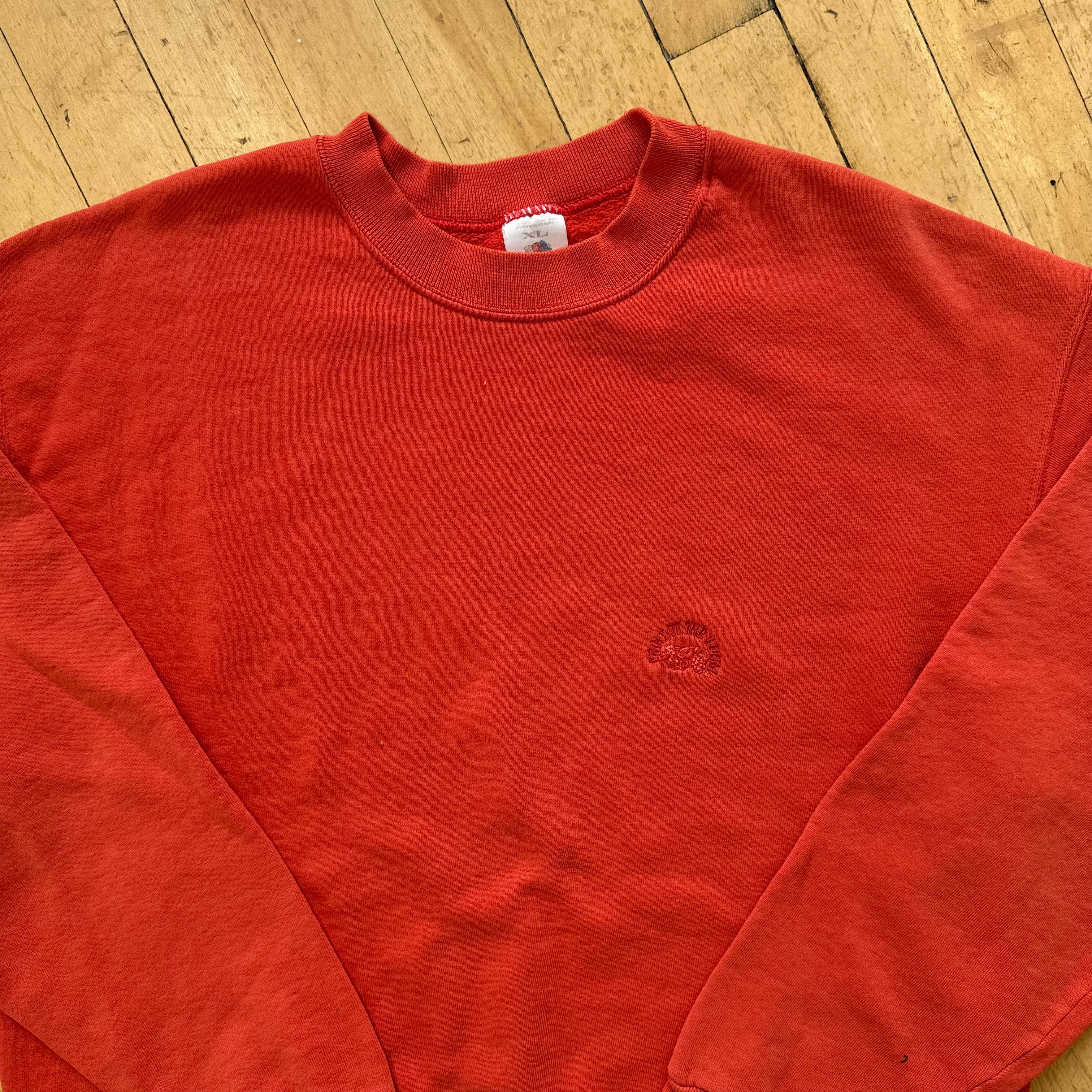 Vintage Fruit of The Loom Crewneck Sz XL