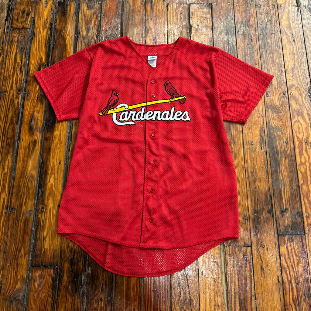 Vintage Cardinals Mesh Baseball Jersey Sz L