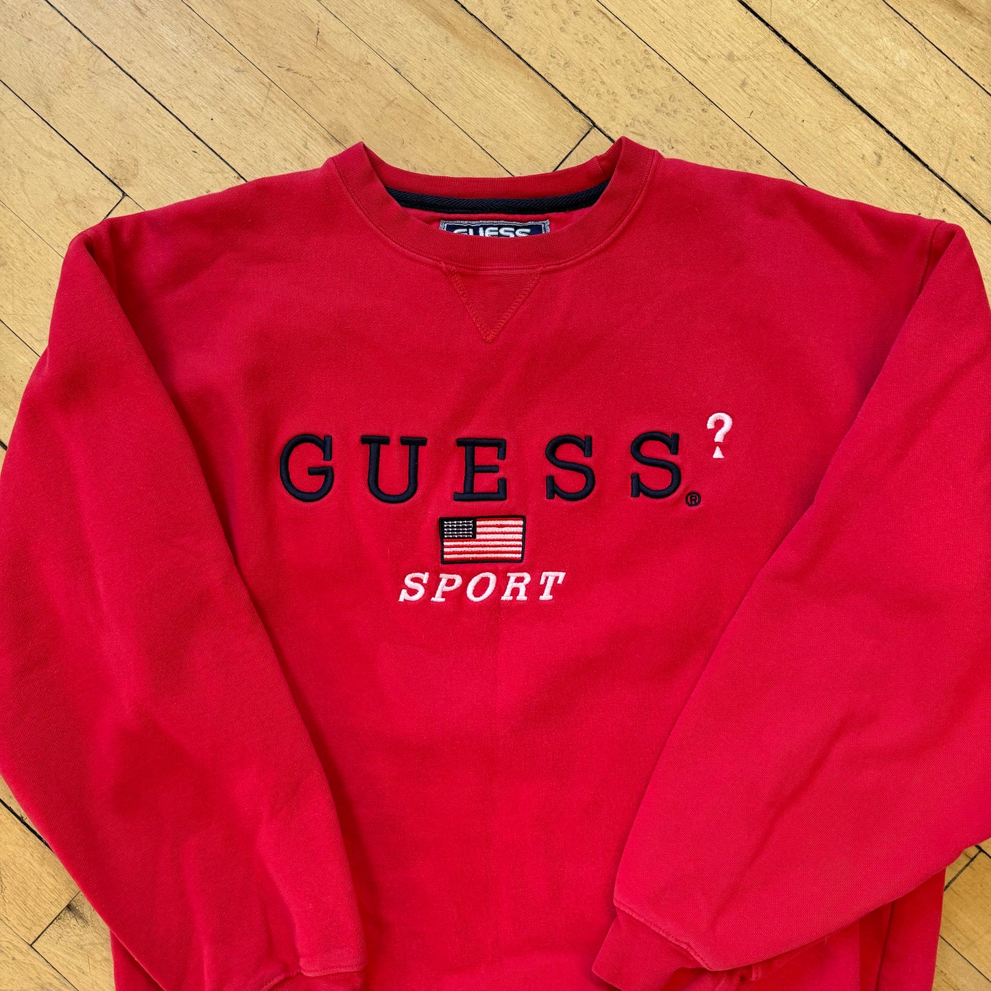 Vintage Guess Sport CrewNeck Sz M