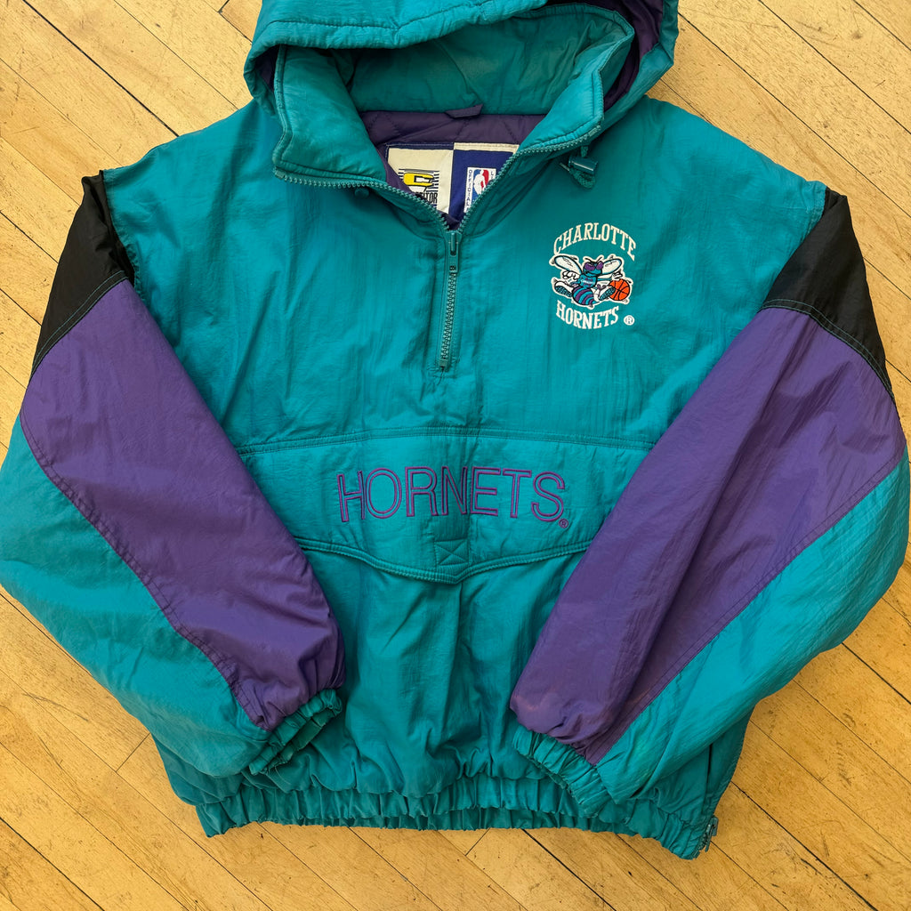 Vintage Charlotte Hornets Competitor Puffer Jacket Sz XL