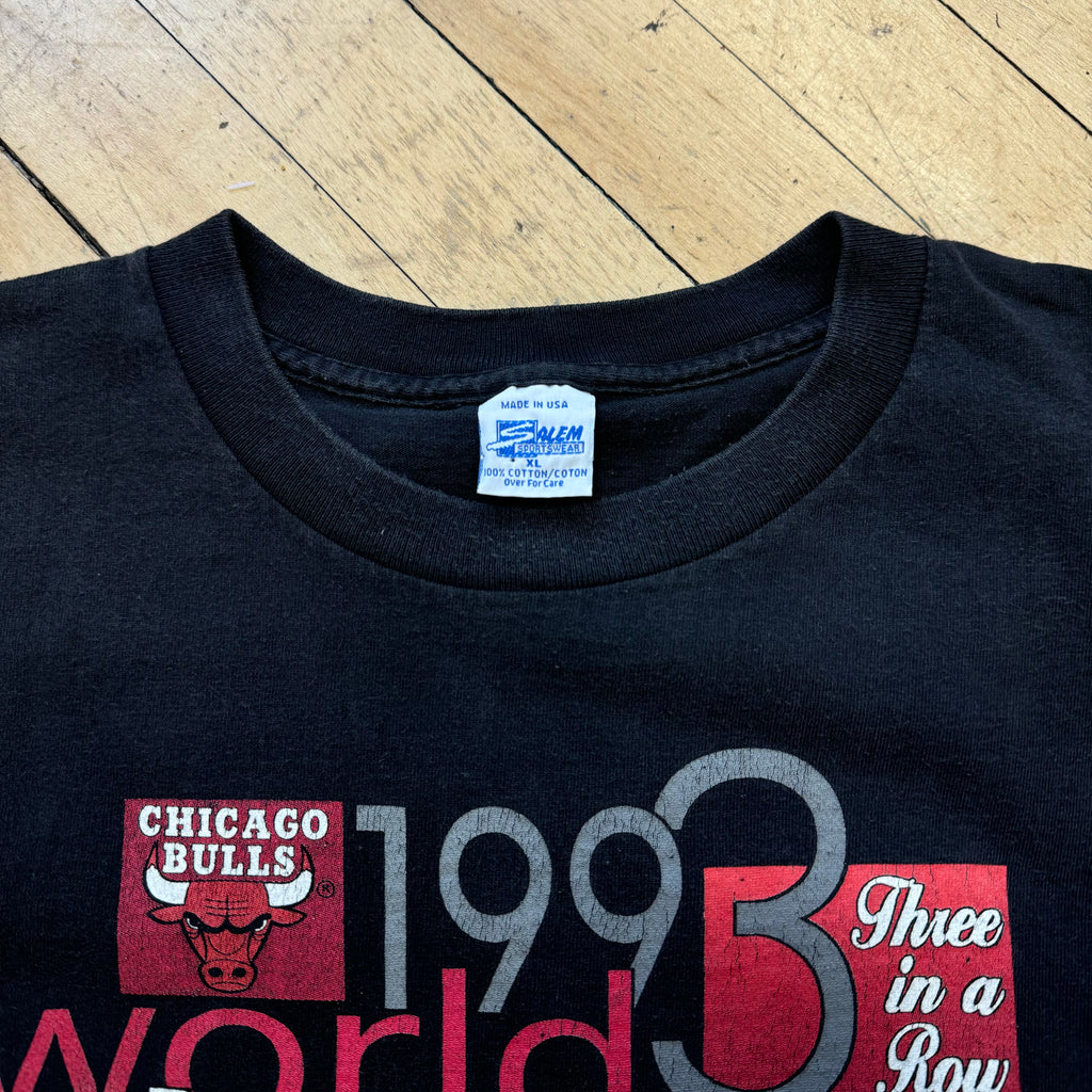 Vintage Chicago Bulls Rings 93’ T-shirt Sz XL