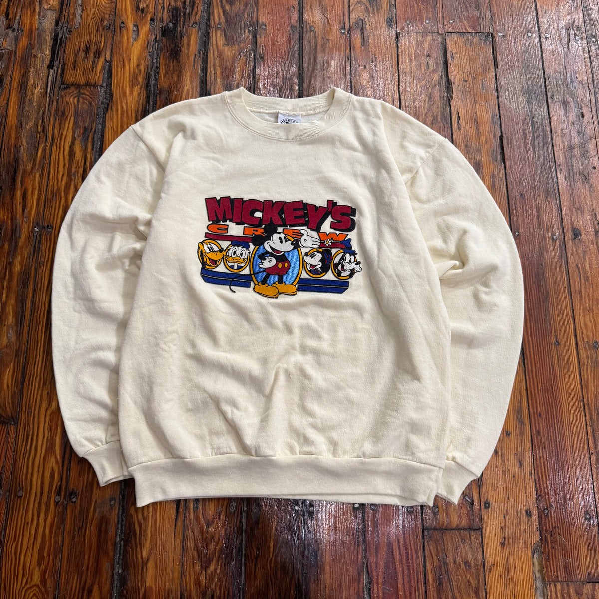 Vintage Mickeys Crew Crewneck Sz L